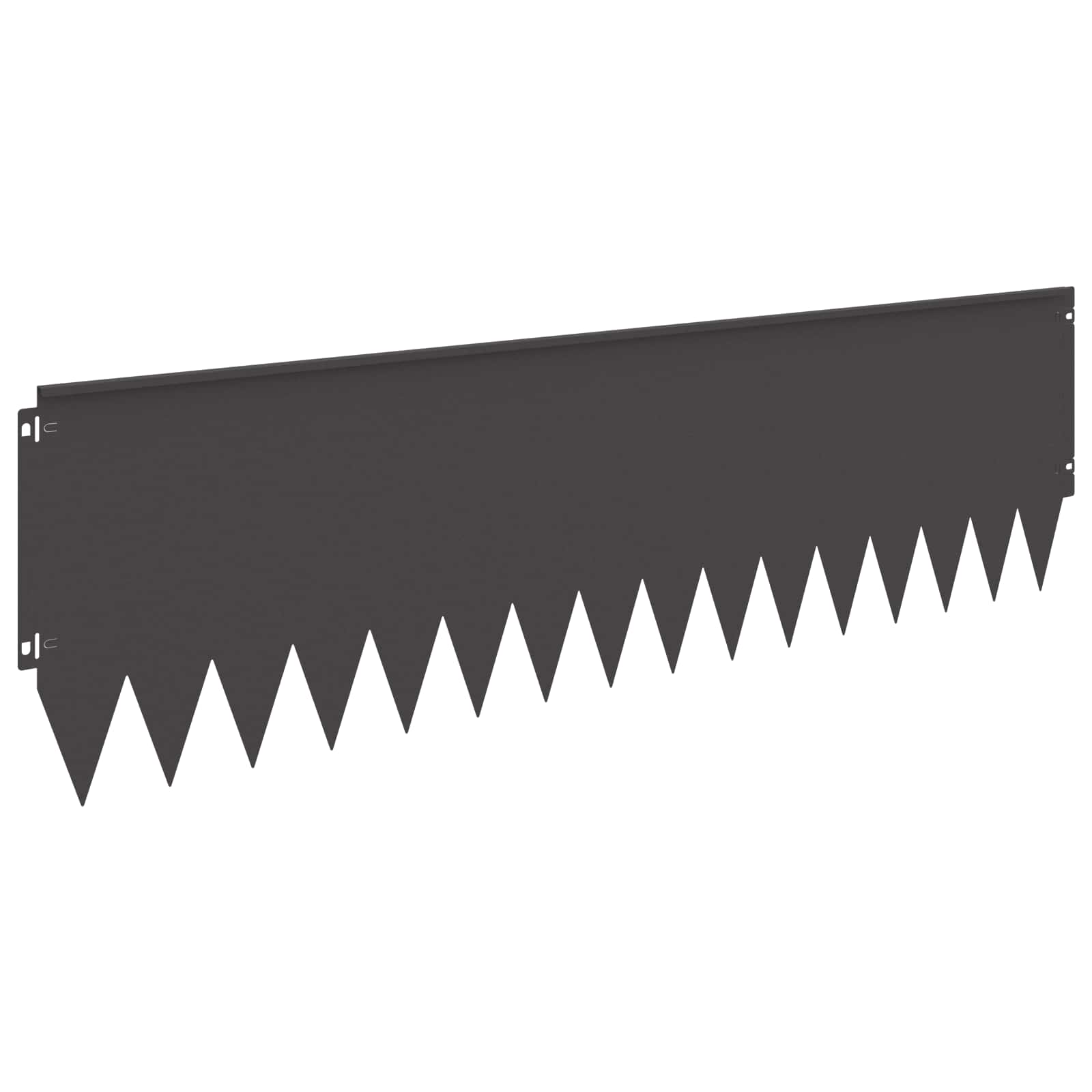 Nurmireunus 20 Pcs 103 X 30 Cm Teräs Musta