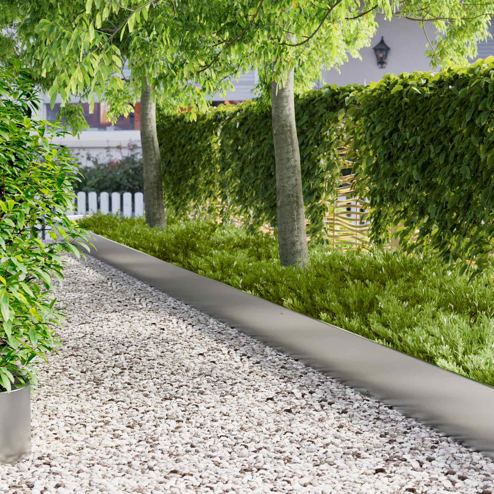 Nurmireunus 10 Pcs 103 X 30 Cm Teräs Hopea