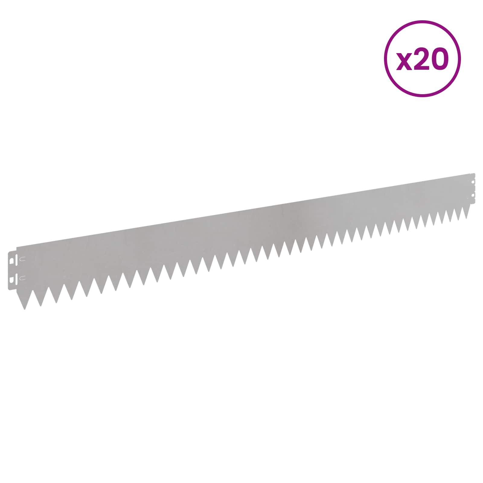 Nurmireunus 20 Pcs 103 X 10 Cm Teräs Hopea