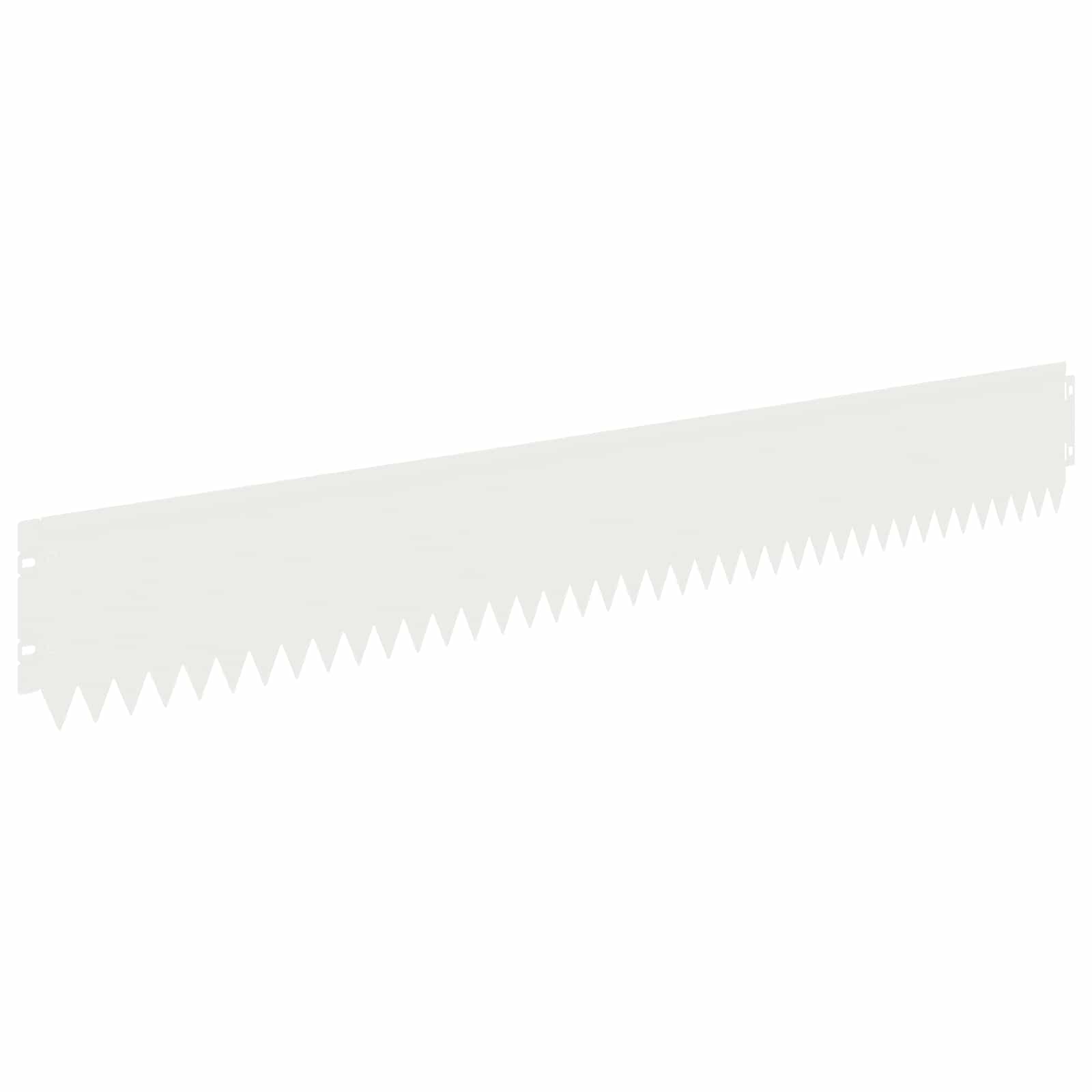 Nurmireunus 20 Pcs 103 X 15 Cm Teräs Valkoinen