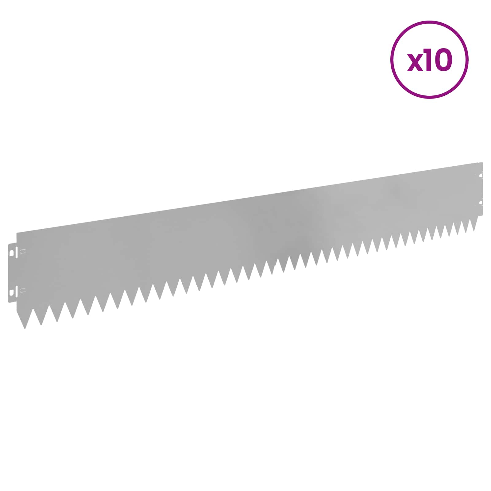 Nurmireunus 10 Pcs 103 X 15 Cm Teräs Hopea