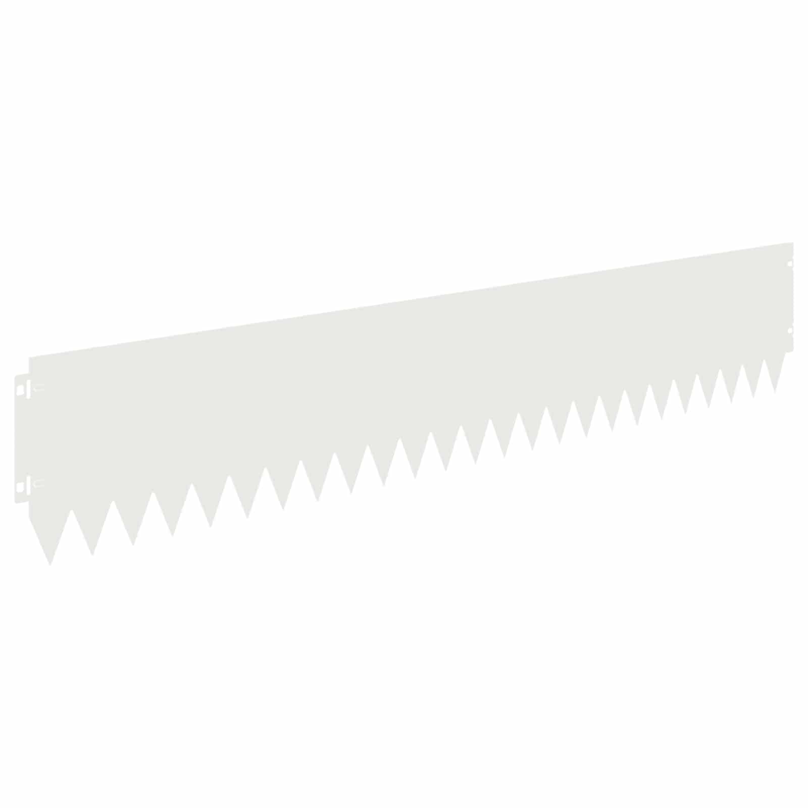 Nurmireunus 10 Pcs 103 X 20 Cm Teräs Valkoinen