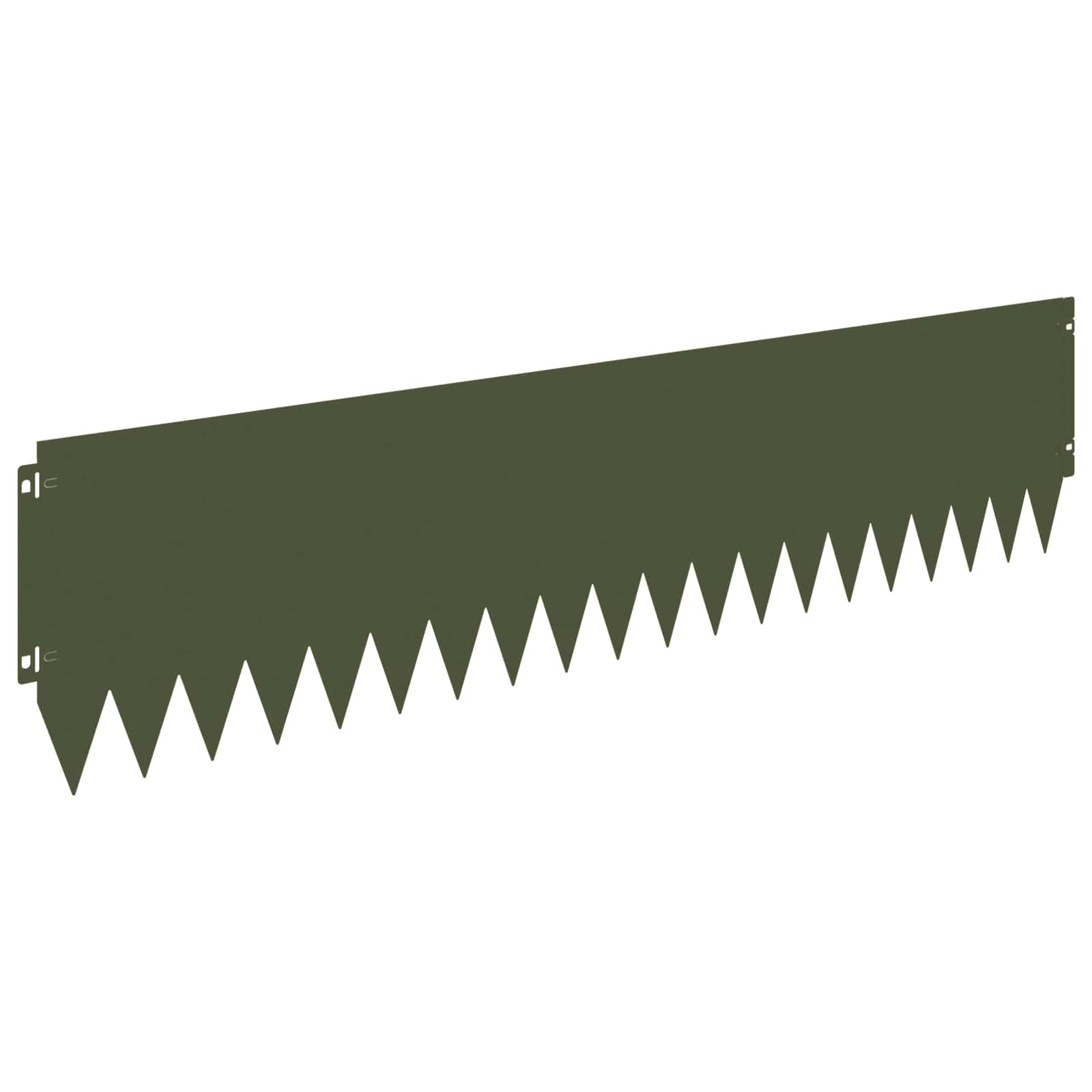 Nurmireunus 20 Pcs 103 X 25 Cm Teräs Oliivinvihreä
