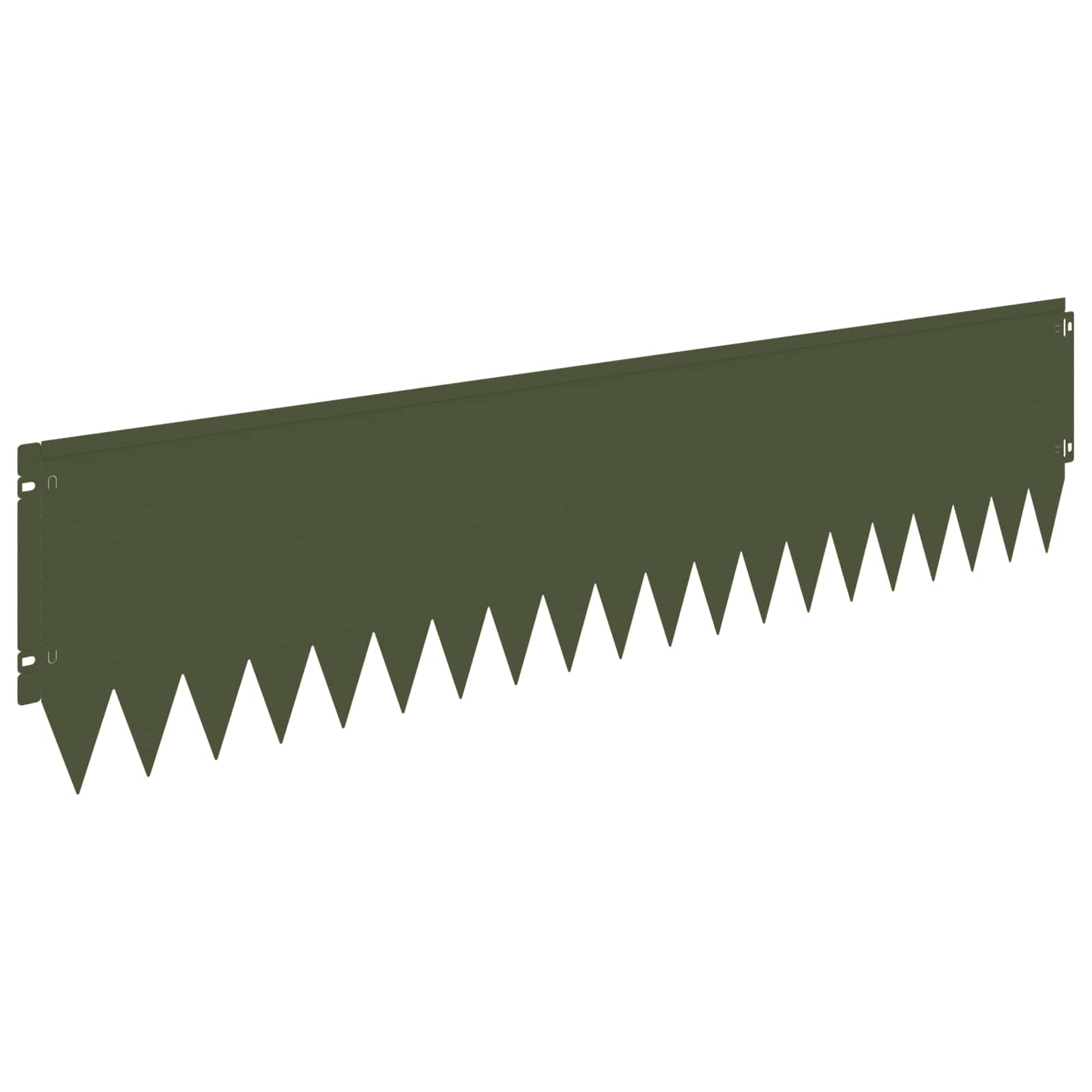 Nurmireunus 20 Pcs 103 X 25 Cm Teräs Oliivinvihreä