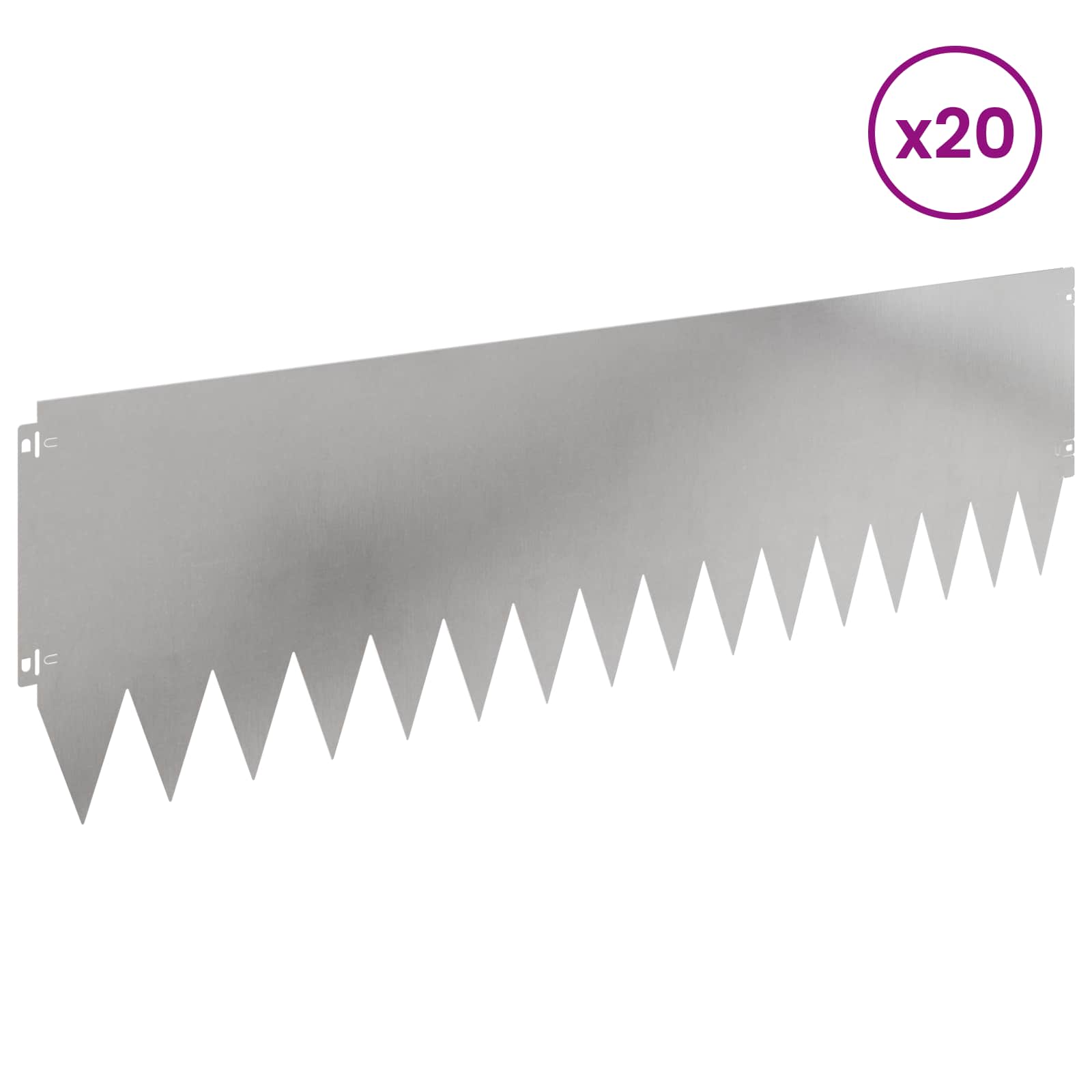 Nurmireunus 20 Pcs 103 X 30 Cm Teräs Hopea