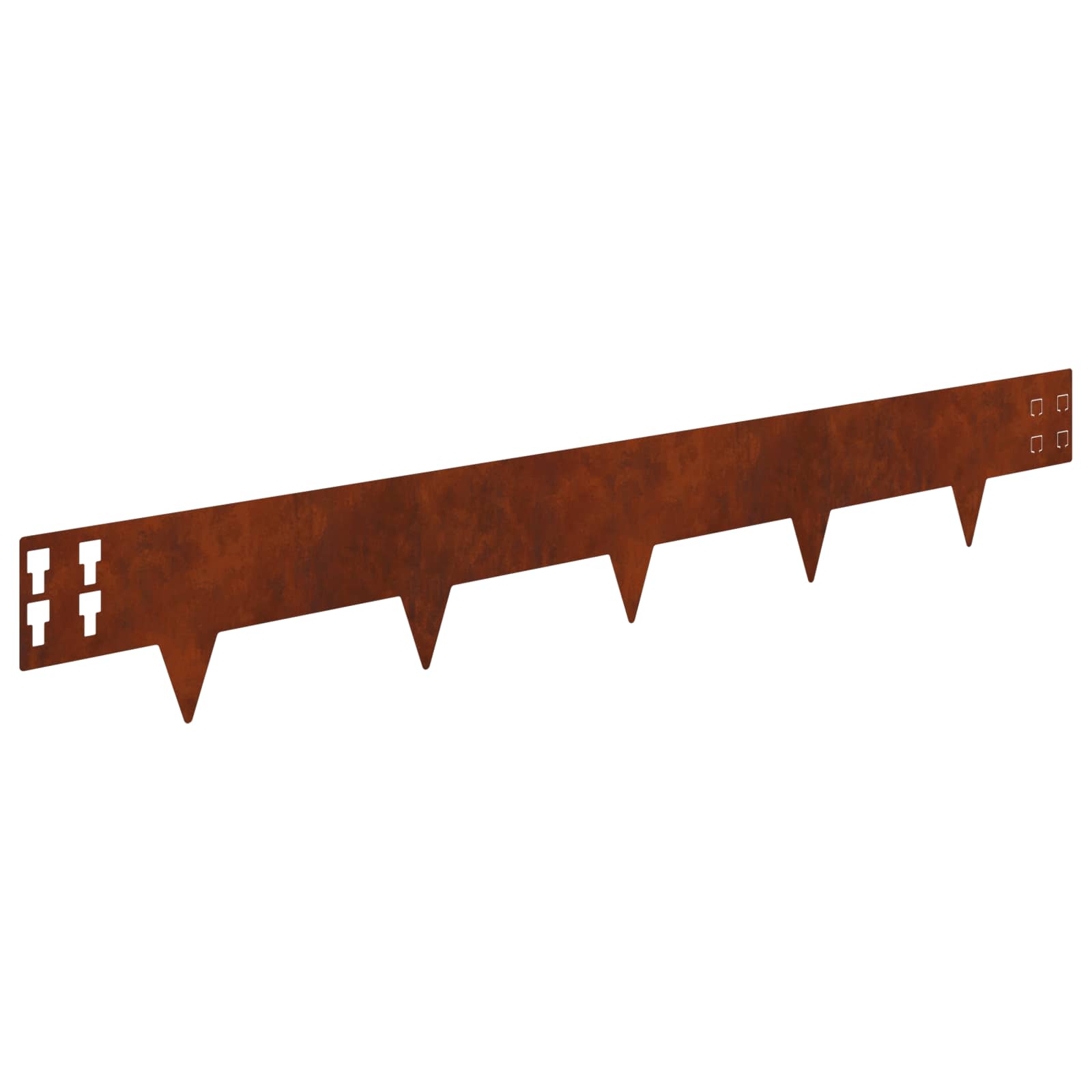 Nurmireunus 50 Pcs 100 X 15 Cm Teräs Ruosteinen