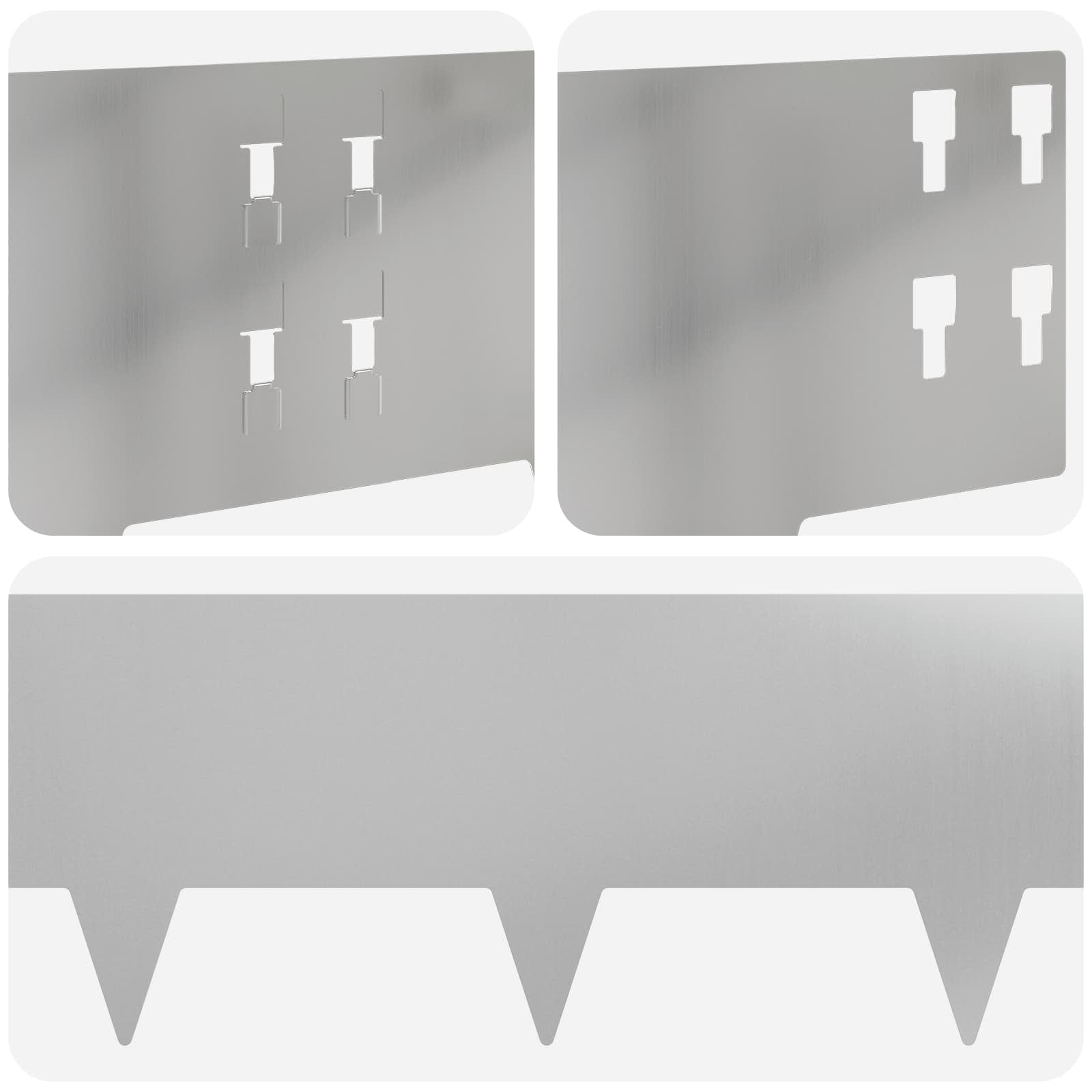 Nurmireunus 50 Pcs 100 X 20 Cm Teräs Hopea