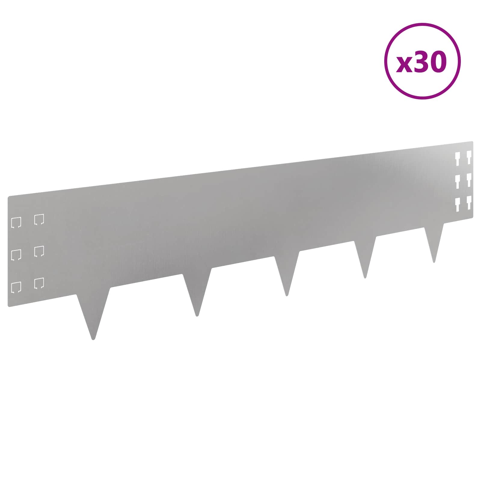 Nurmireunus 30 Pcs 100 X 25 Cm Teräs Hopea
