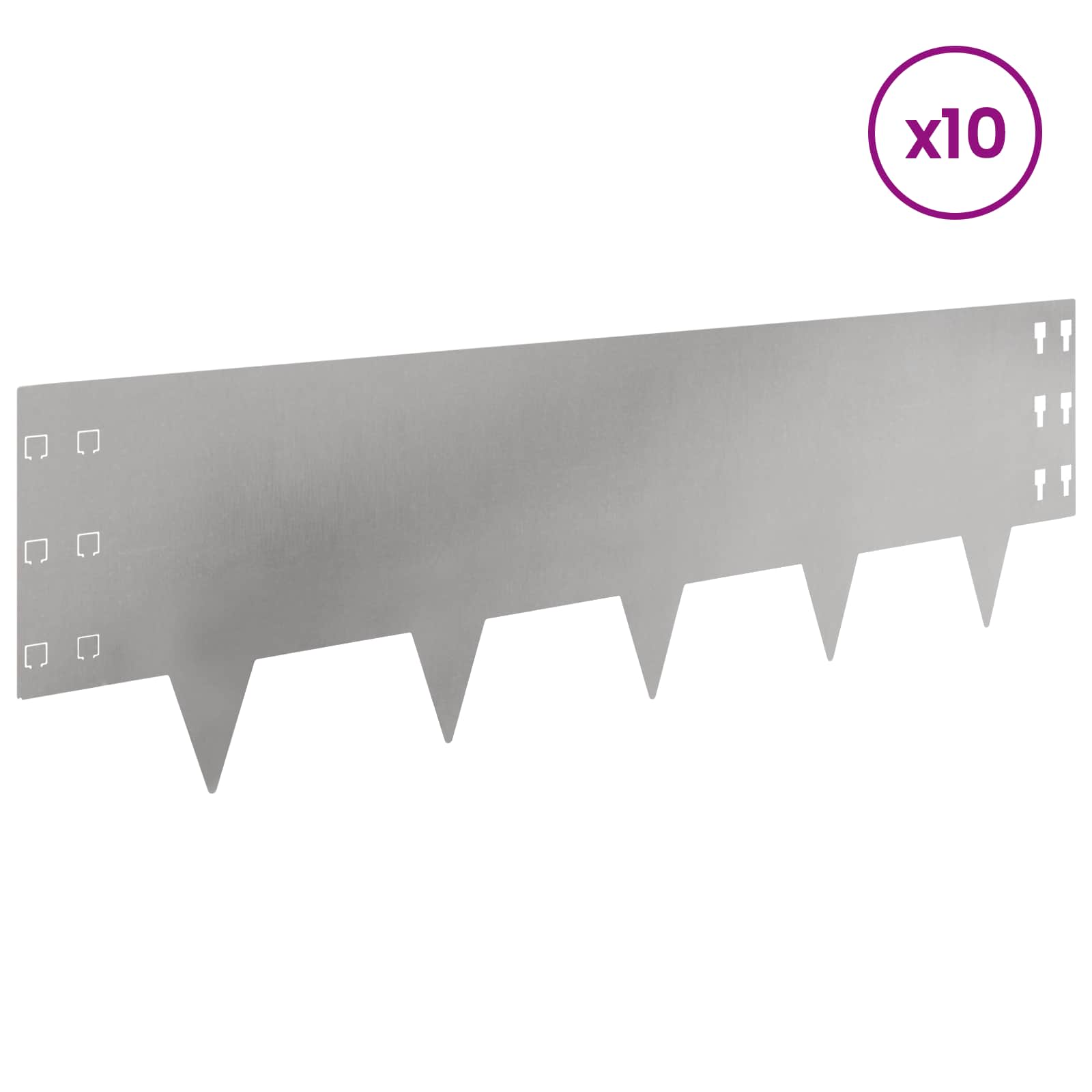 Nurmireunus 10 Pcs 100 X 30 Cm Teräs Hopea