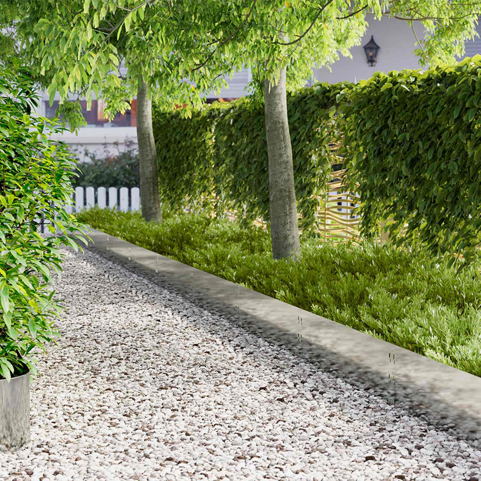 Nurmireunus 10 Pcs 100 X 30 Cm Teräs Hopea