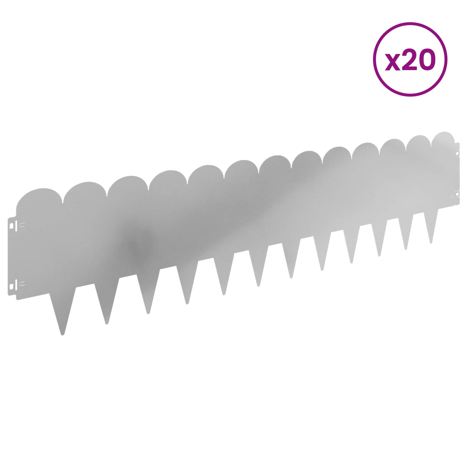 Nurmireunus 20 Pcs 103 X 25 Cm Teräs Hopea