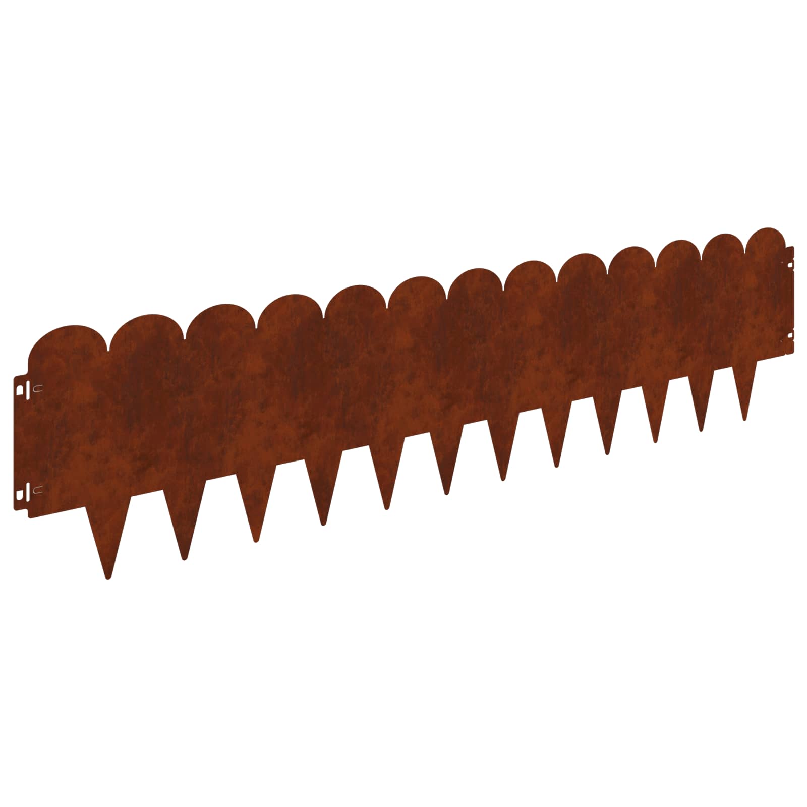 Nurmireunus 10 Pcs 103 X 25 Cm Teräs Ruosteinen