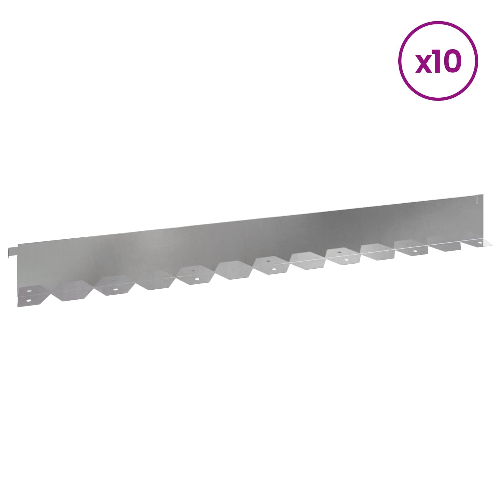 Nurmireunus 10 Pcs 102 X 10 X 4 Cm Teräs Hopea