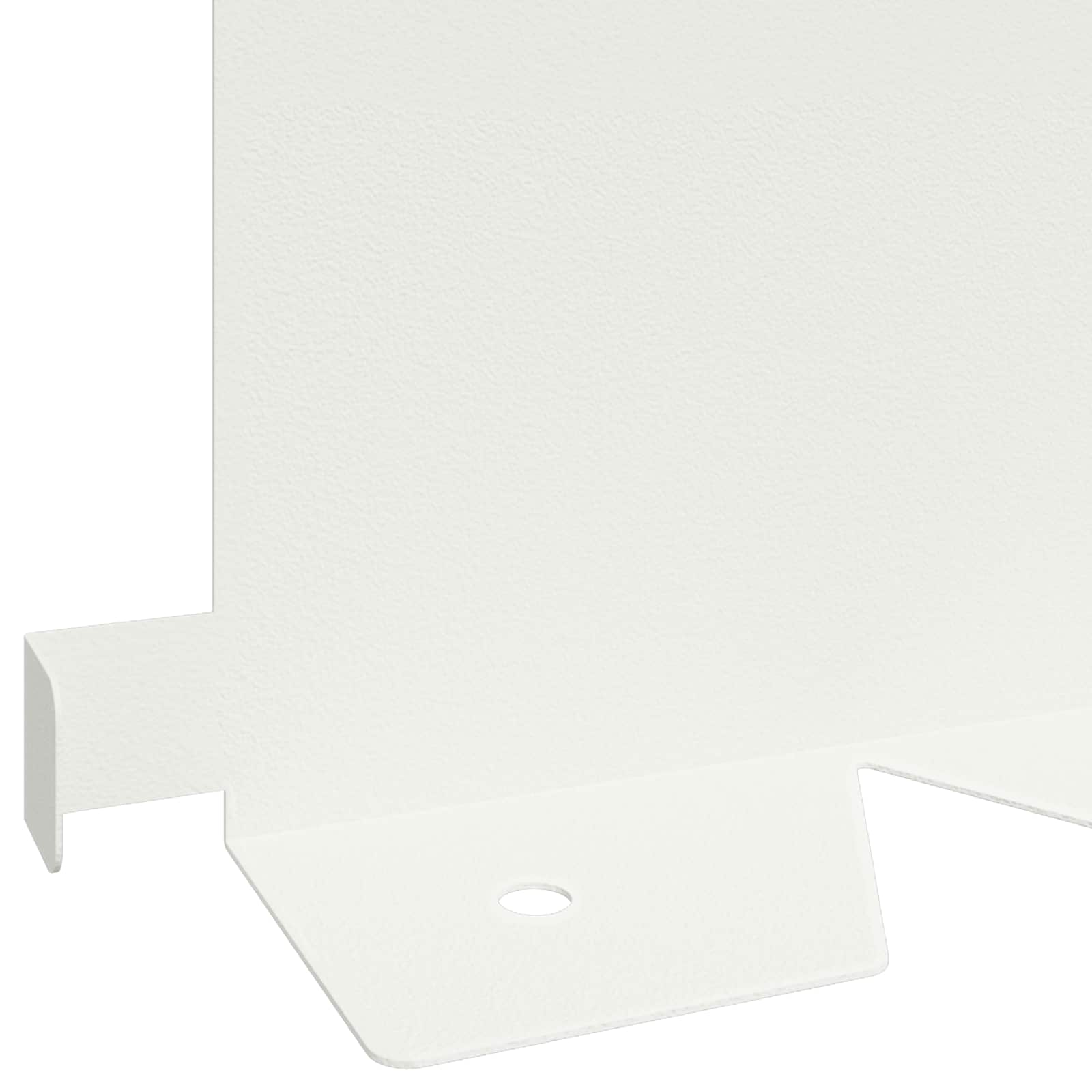 Nurmireunus 10 Pcs 102 X 15 X 4 Cm Teräs Valkoinen