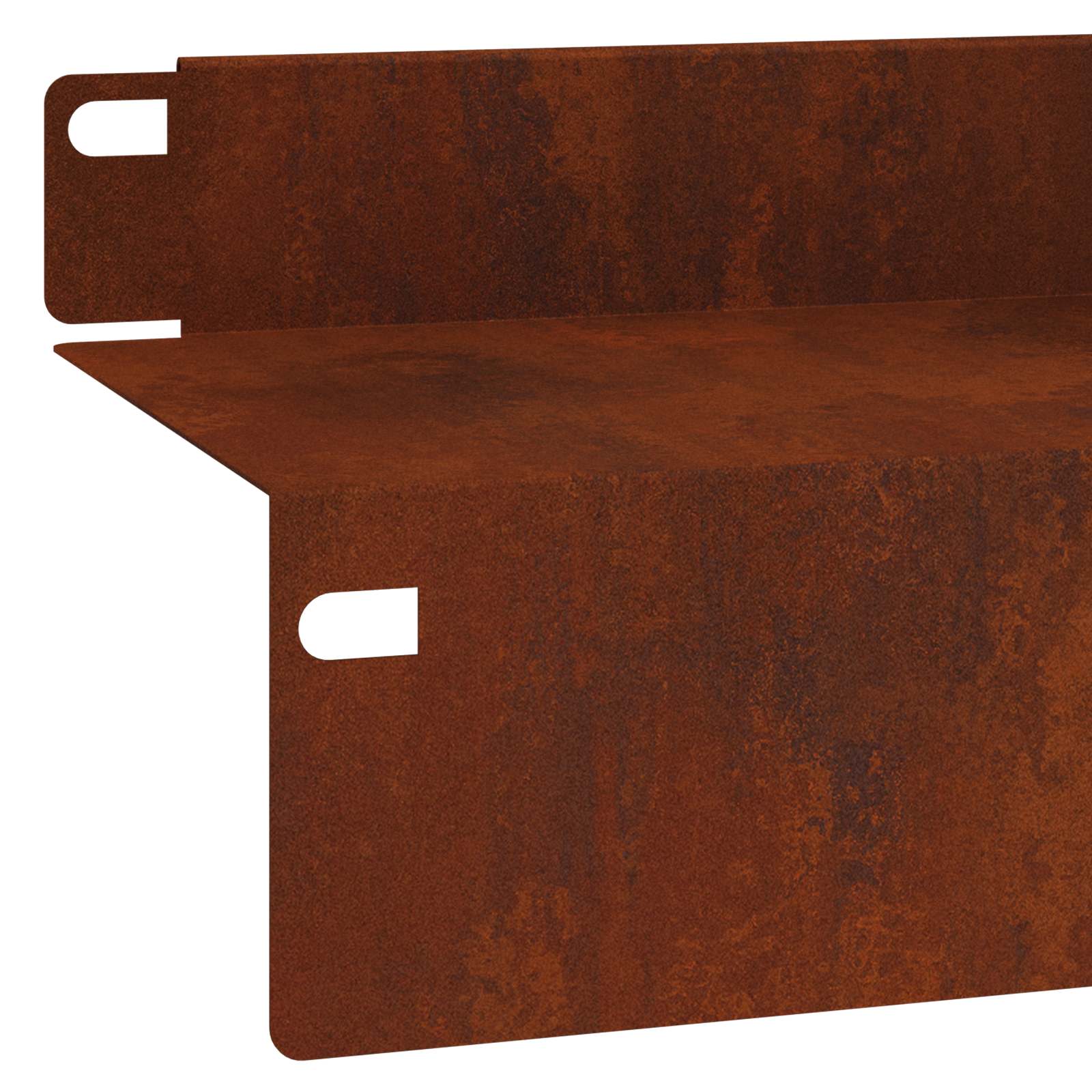 Nurmireunus 30 Kpl 100 X 10 X 8 Cm Teräs Ruosteinen