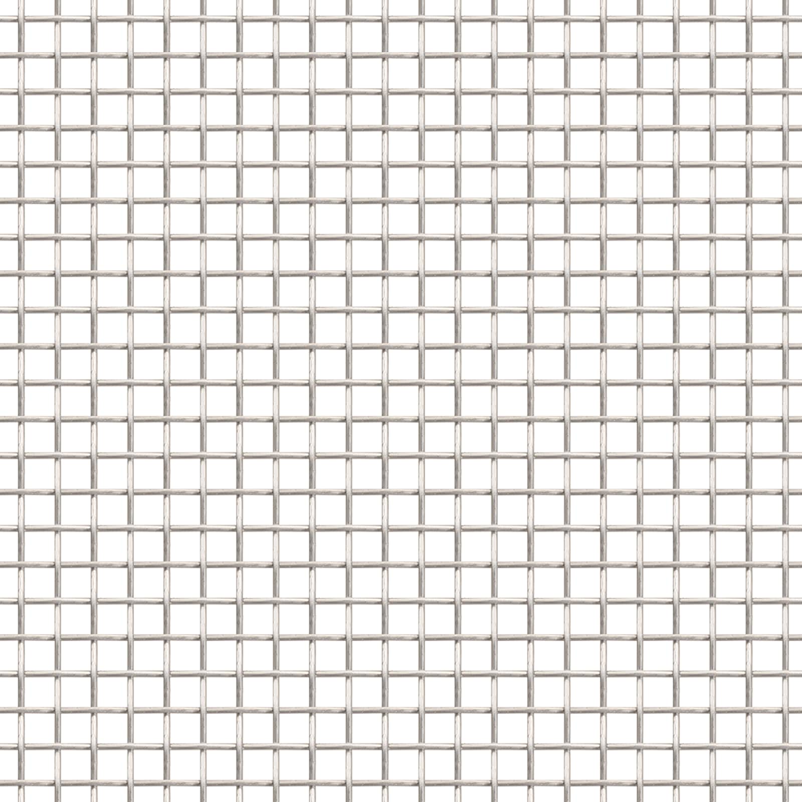 Verkkoruudun 20 X 500 Cm 6 Mesh Ruostumaton Teräs 201 Hopea