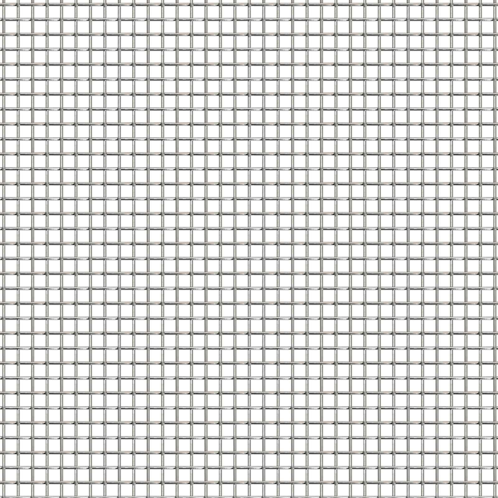 Verkkoruudun 120 X 2000 Cm 20 Mesh Ruostumaton Teräs 201 Hopea