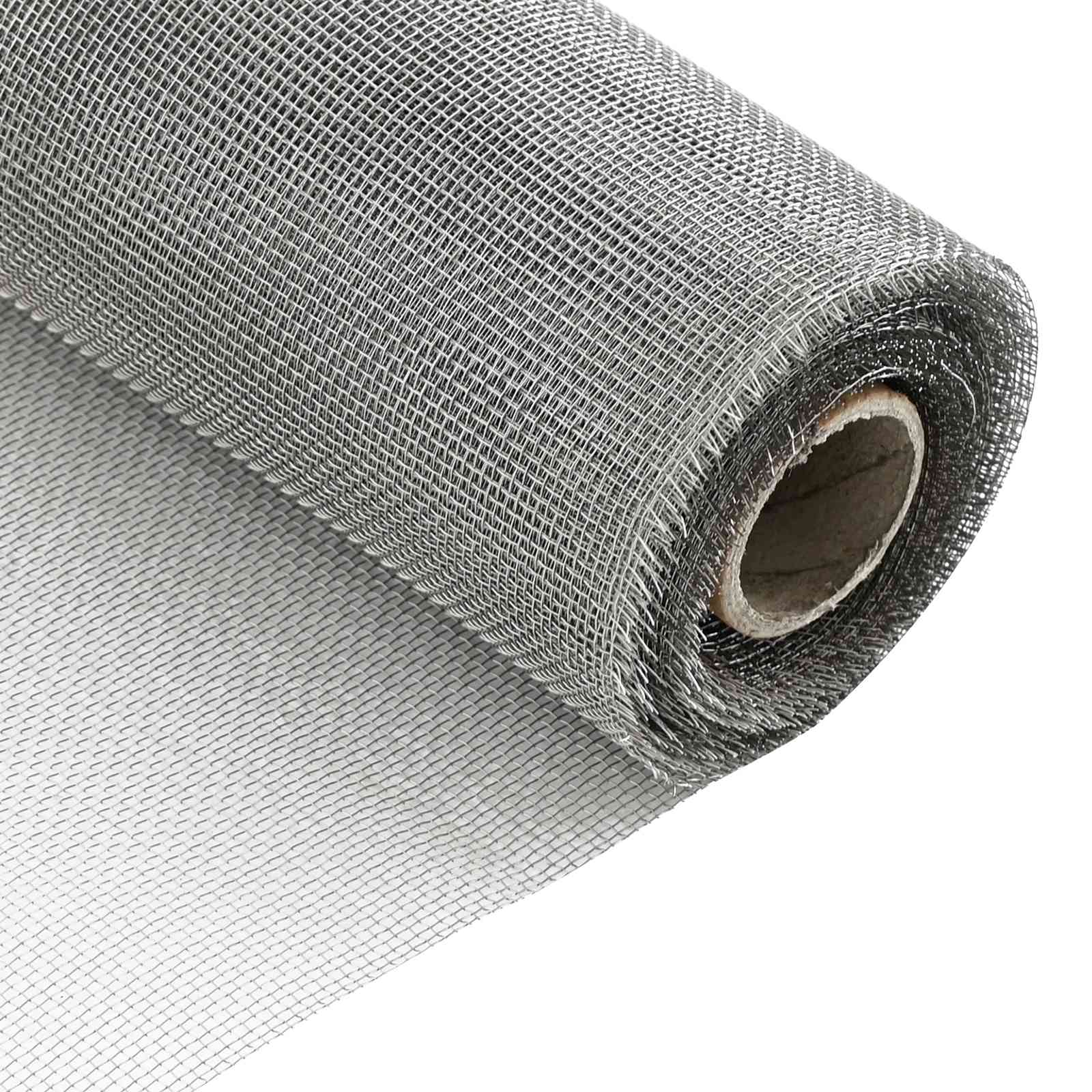 Verkkoruudun 120 X 2000 Cm 18 Mesh Ruostumaton Teräs 304 Hopea