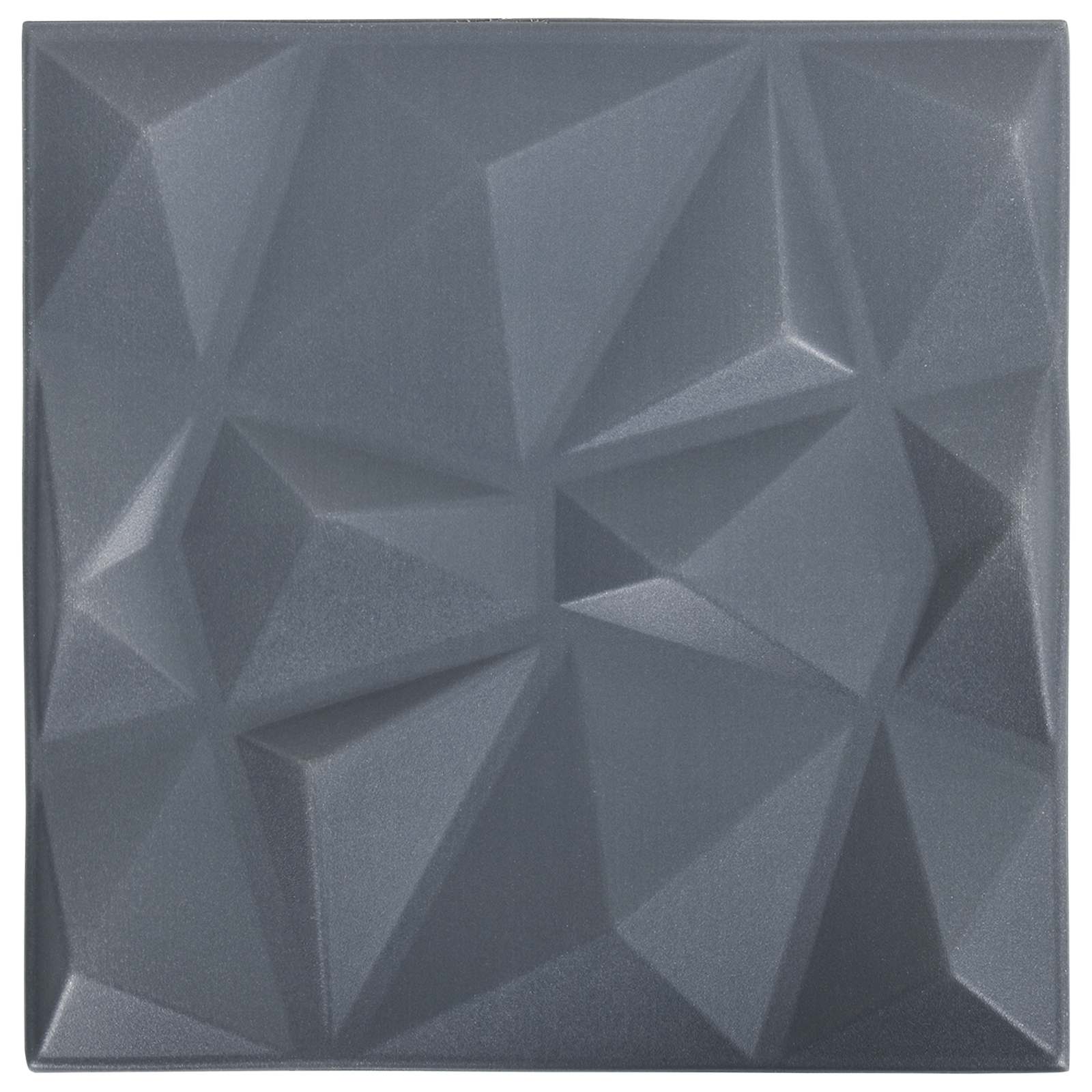 Seinäpaneelit 24 Pcs Timanttiharmaa 50 X 50 Cm Xps Vaahdon
