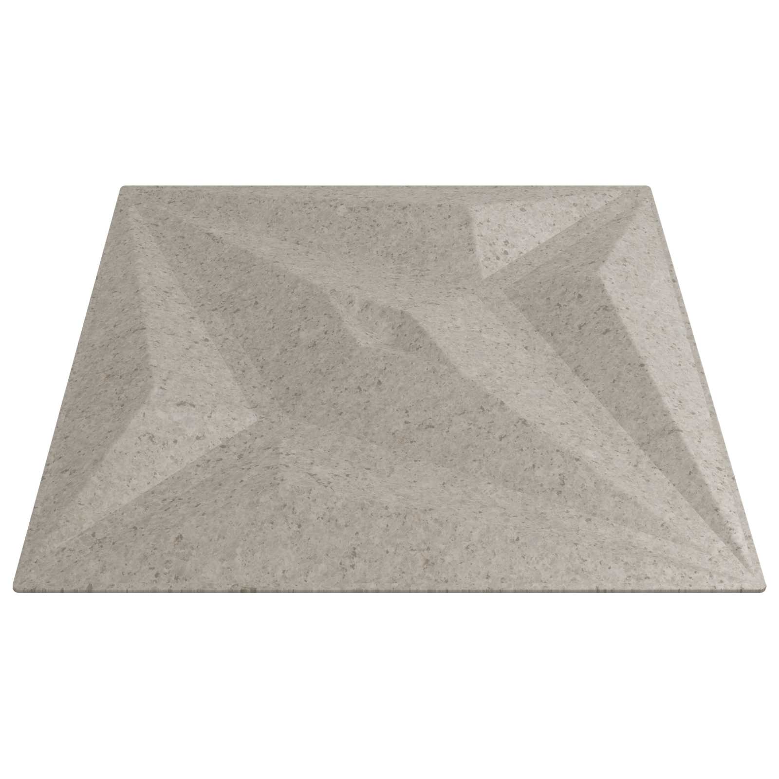Seinäpaneelit Tähti 24 Pcs Tähtibetoni 50 X 50 Cm Xps Vaahdon