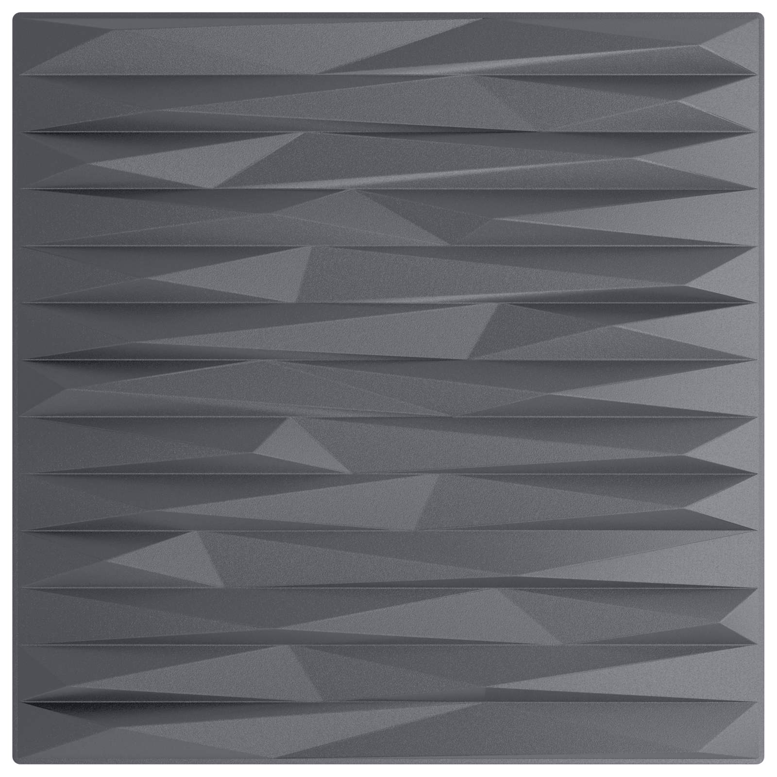Seinäpaneelit 12 Pcs Kiviharmaa 50 X 50 Cm Xps Vaahdon