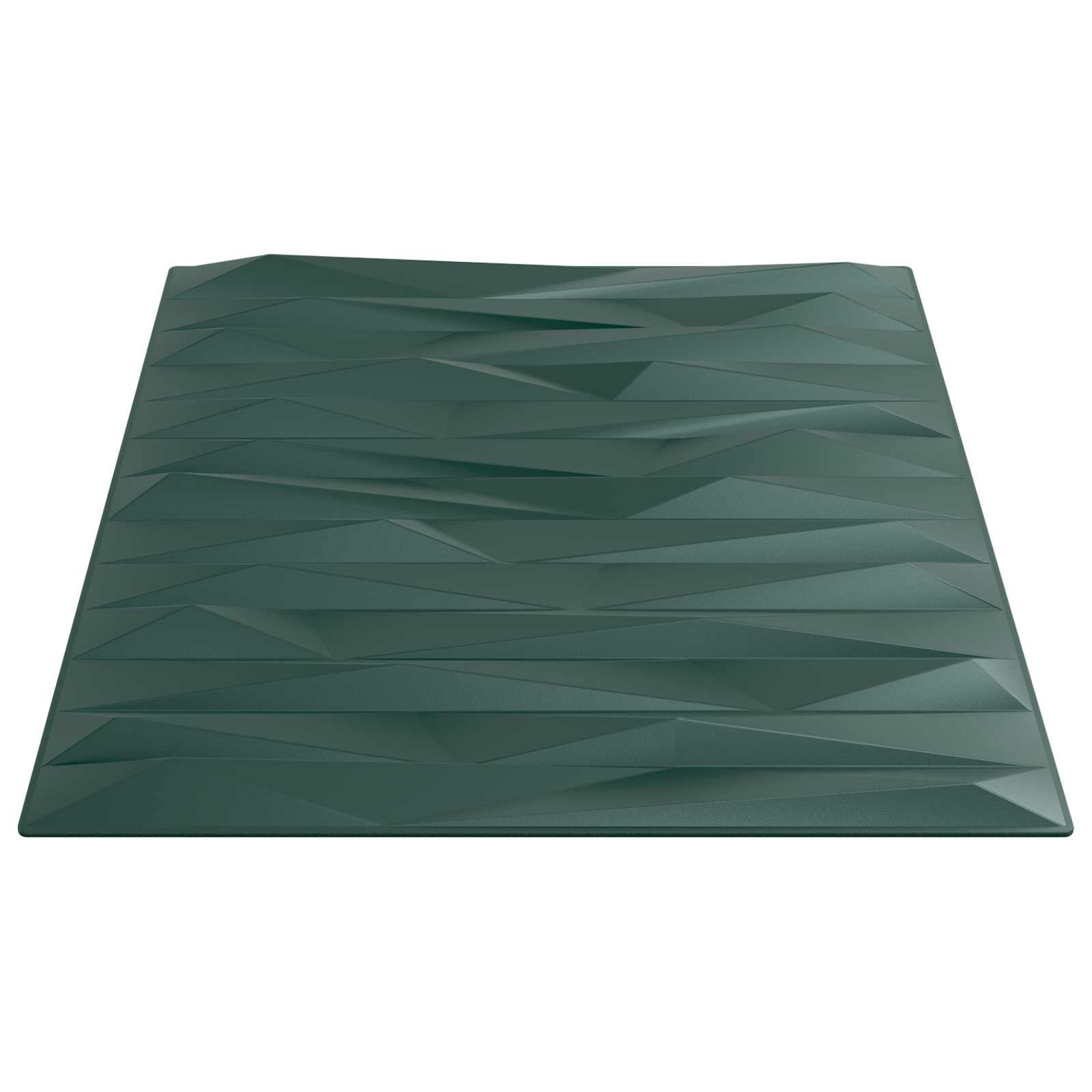 Seinäpaneelit 48 Pcs Kivilöyhkönvihreä 50 X 50 Cm Xps Vaahdon