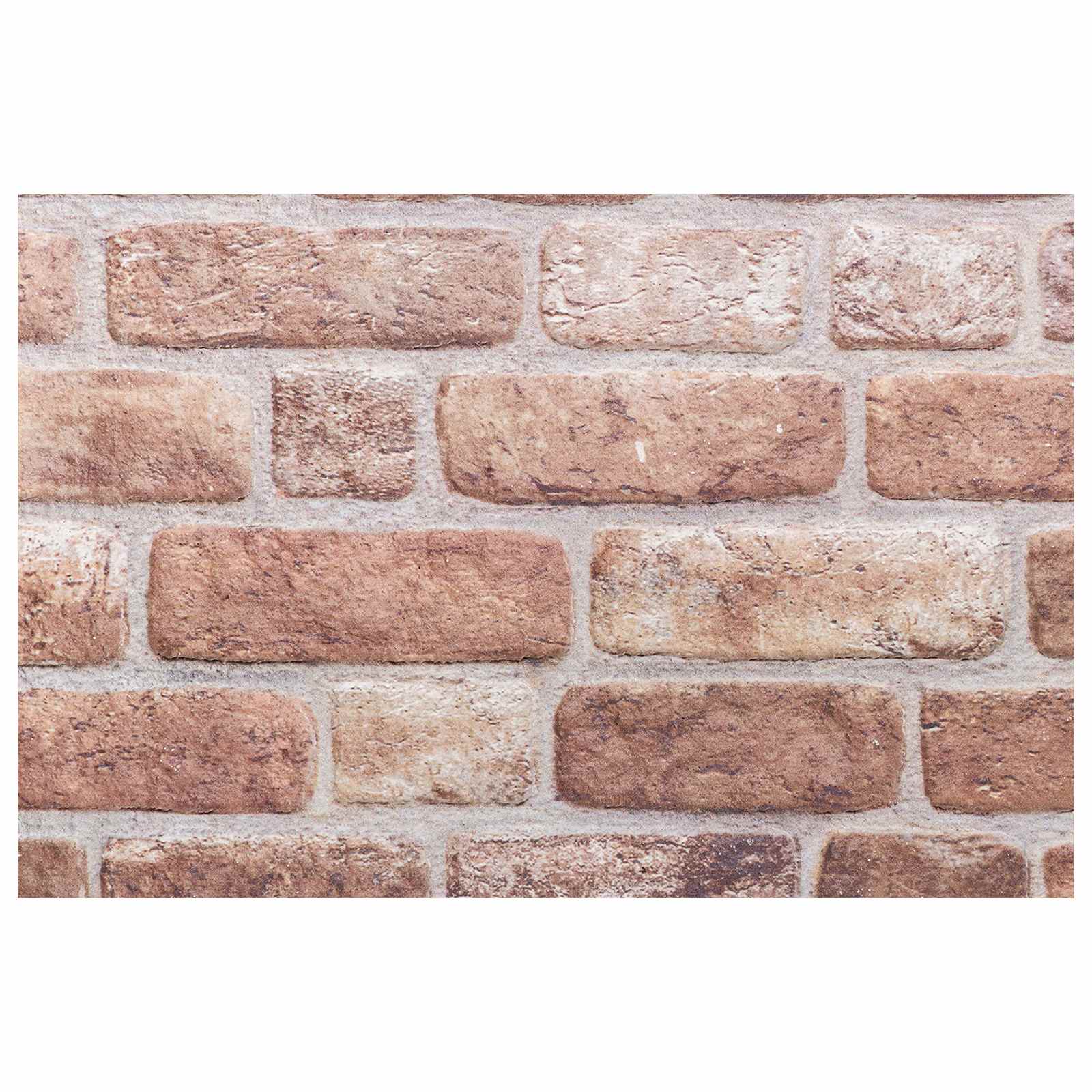 Seinäpaneelit 10 Pcs Ruskea 100 X 50 Cm Eps Vaahtomuovi