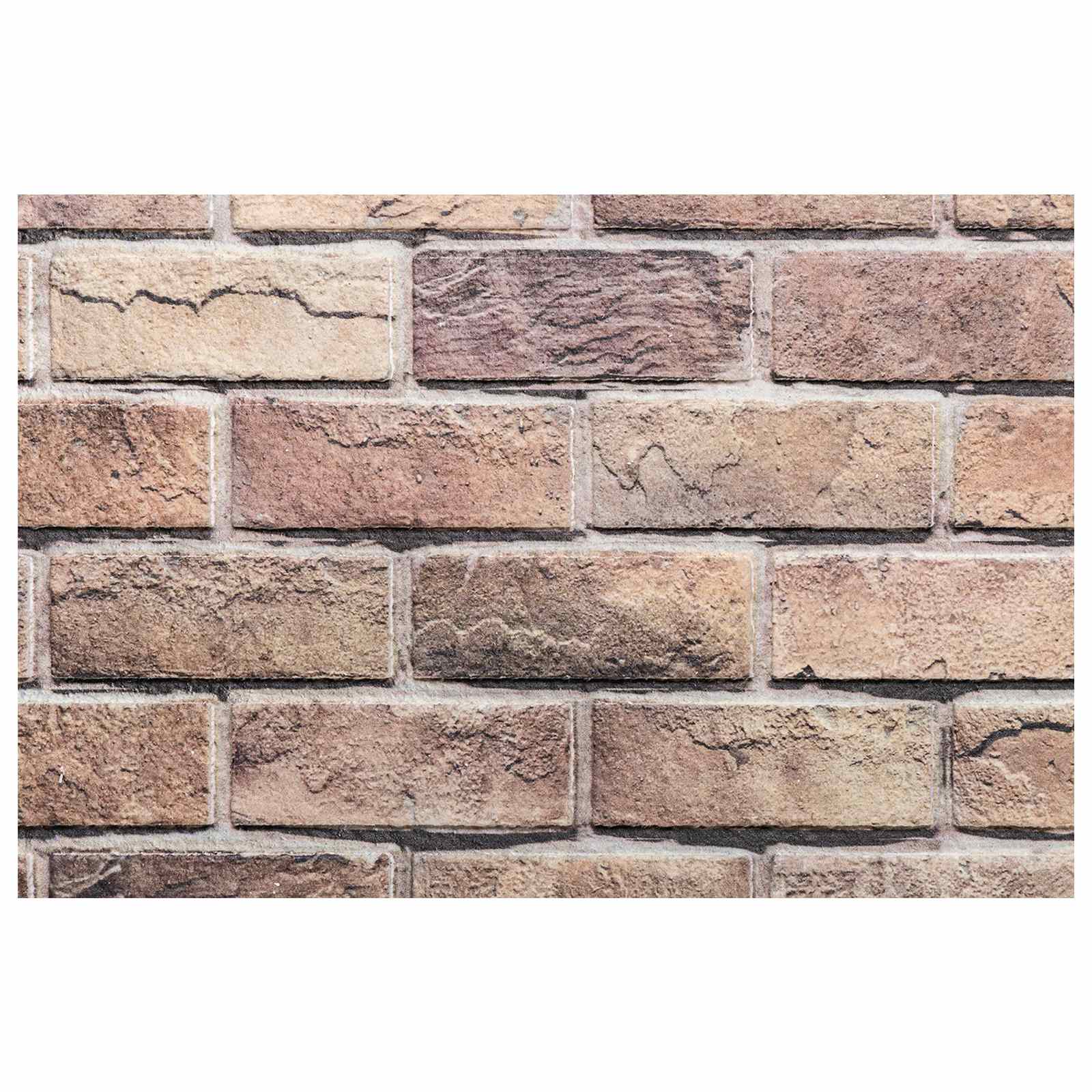 Seinäpaneelit 10 Pcs Ruskea Ja Harmaa 100 X 50 Cm
