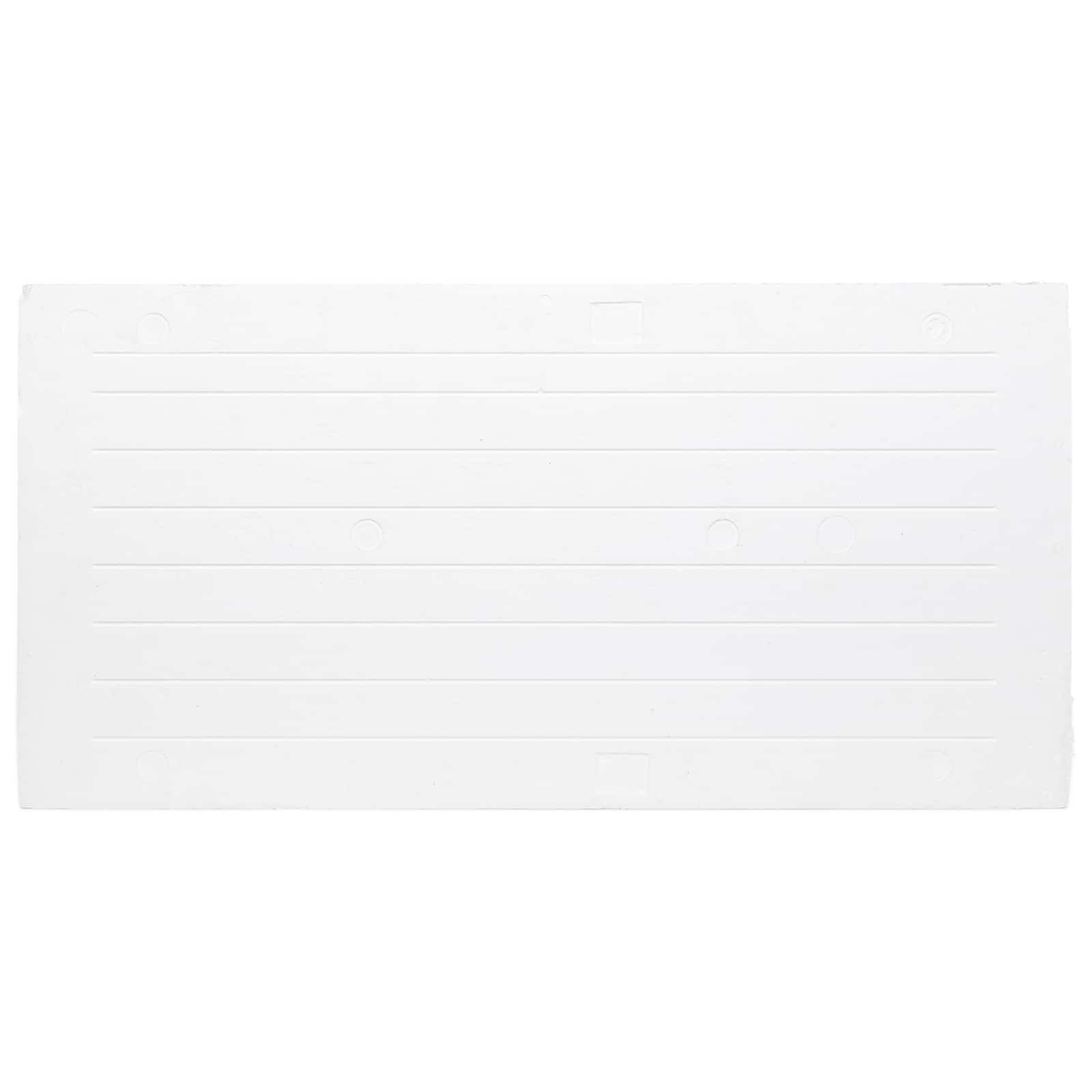 Seinäpaneelit 10 Pcs Vaalea Ruskea Ja Valkoinen 100 X 50 Cm