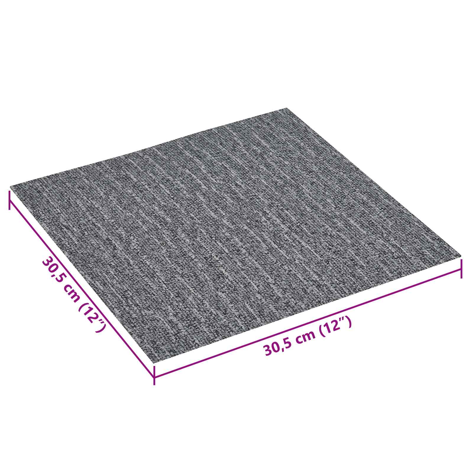 Itsekiinnittyvät Lattialankut 30,5 X 30,5 Cm 20 Pcs