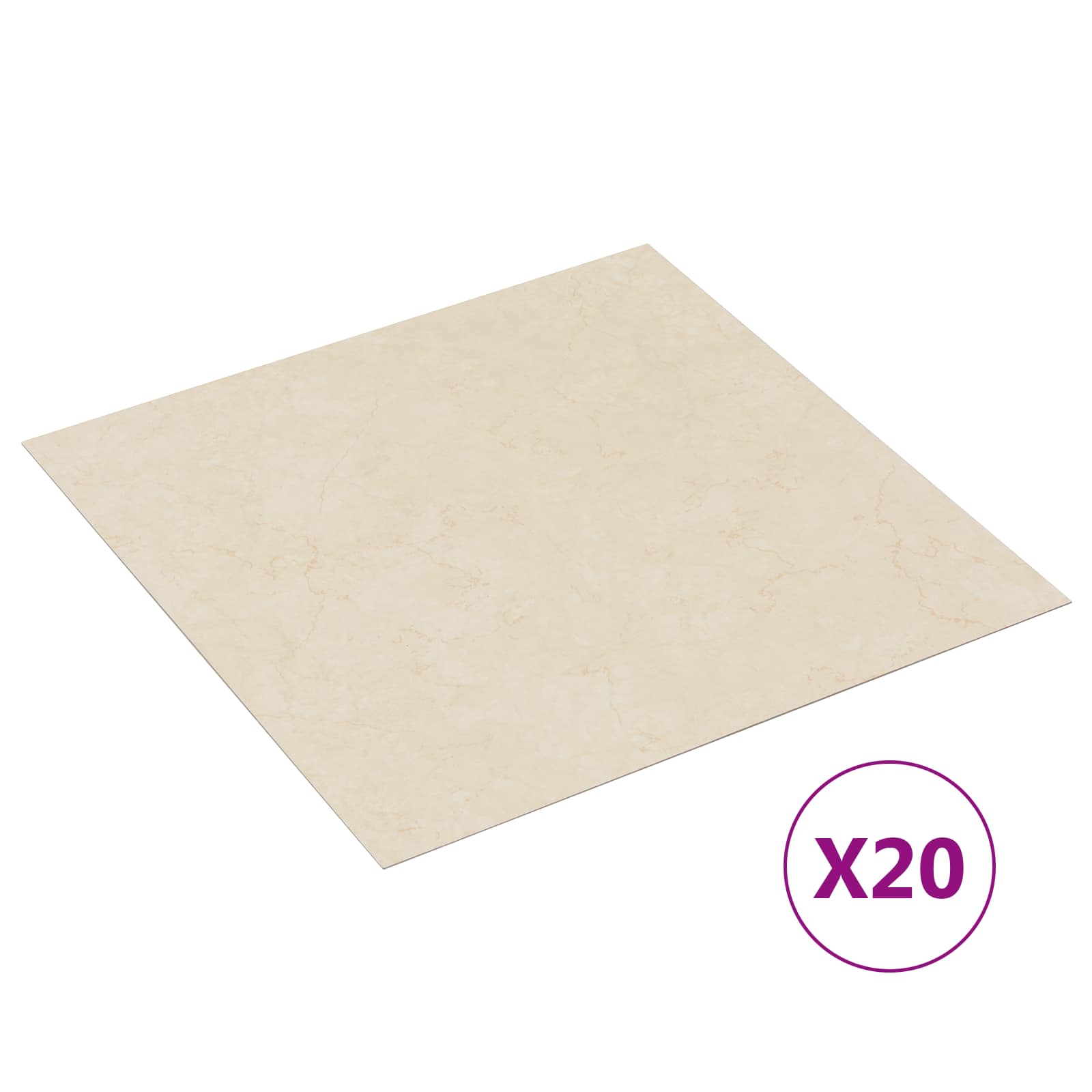 Itsekiinnittyvät Lattialankut 30,5 X 30,5 Cm 20 Pcs