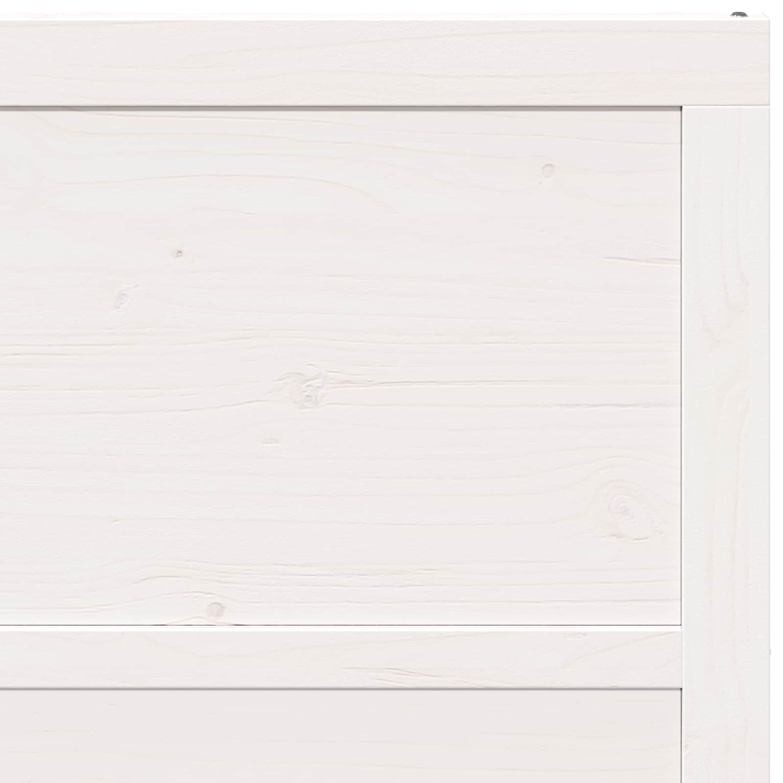 Ladon Ovi Valkoinen 100 X 2,5 X 208 Cm Täysi Mänty