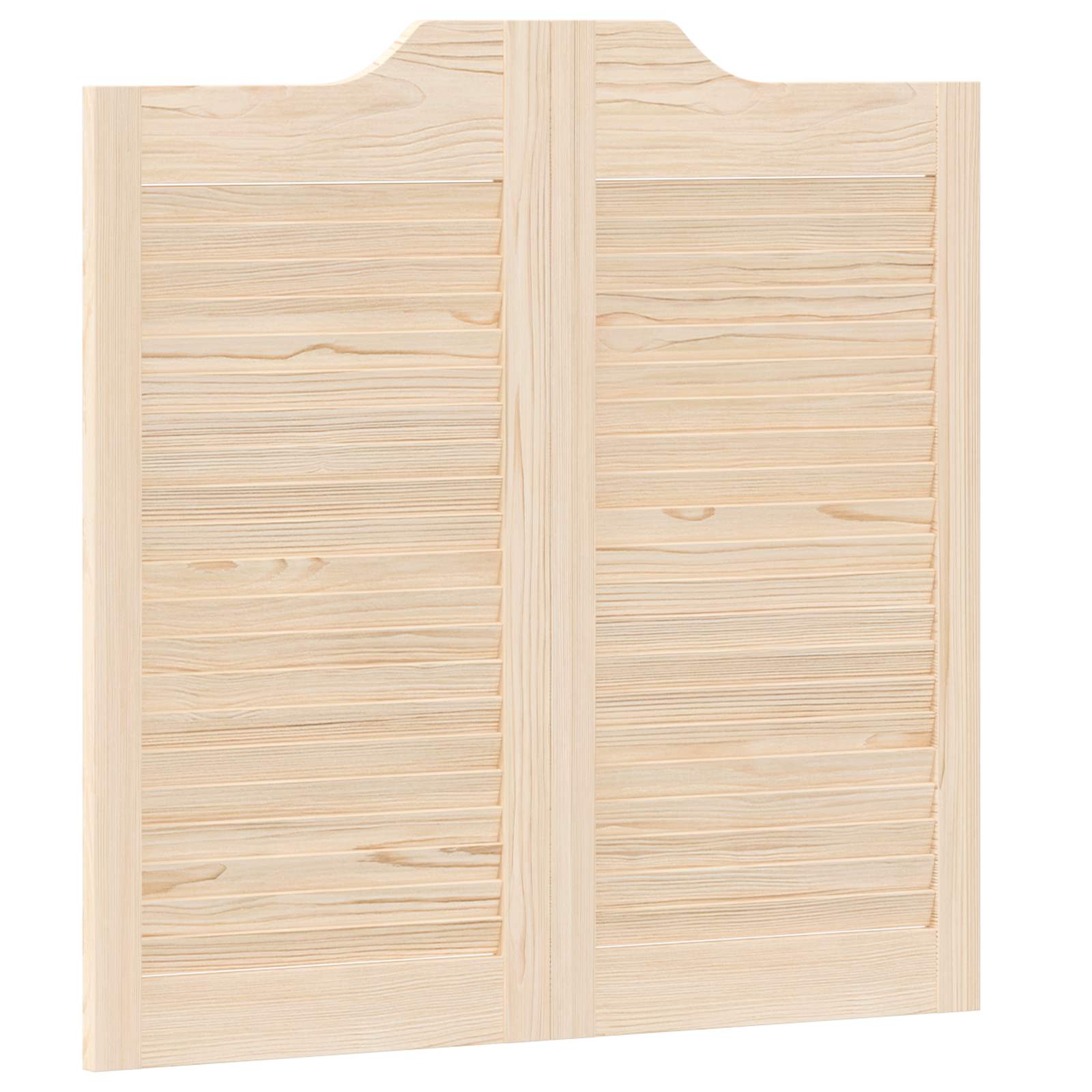 Kääntöovet Luonnollinen 80 X 40 Cm Täysi Mänty