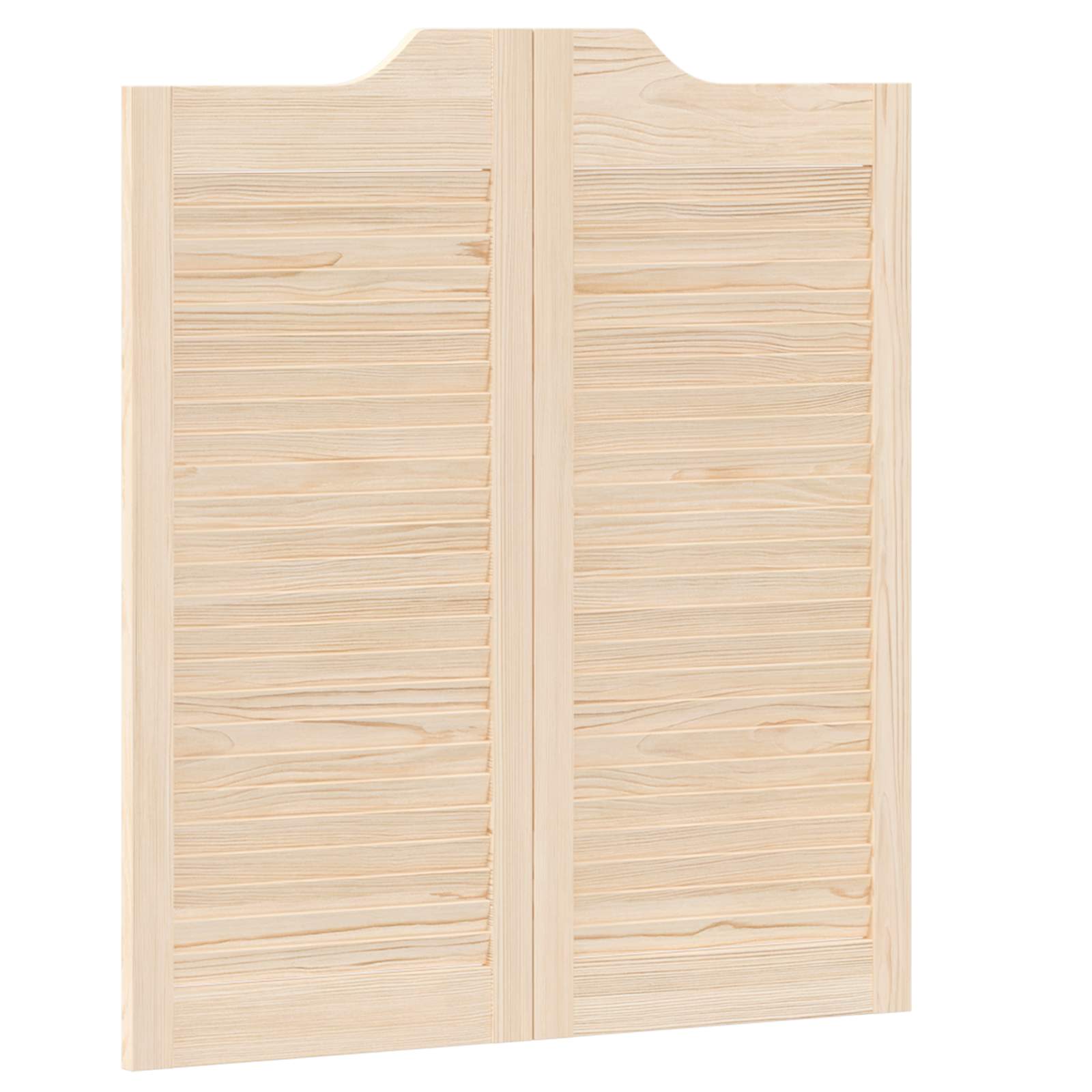 Kääntöovet Luonnollinen 90 X 40 Cm Täysi Mänty