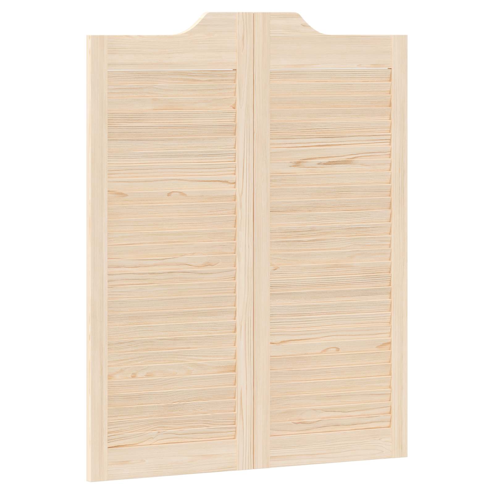 Kääntöovet Luonnollinen 100 X 40 Cm Täysi Mänty