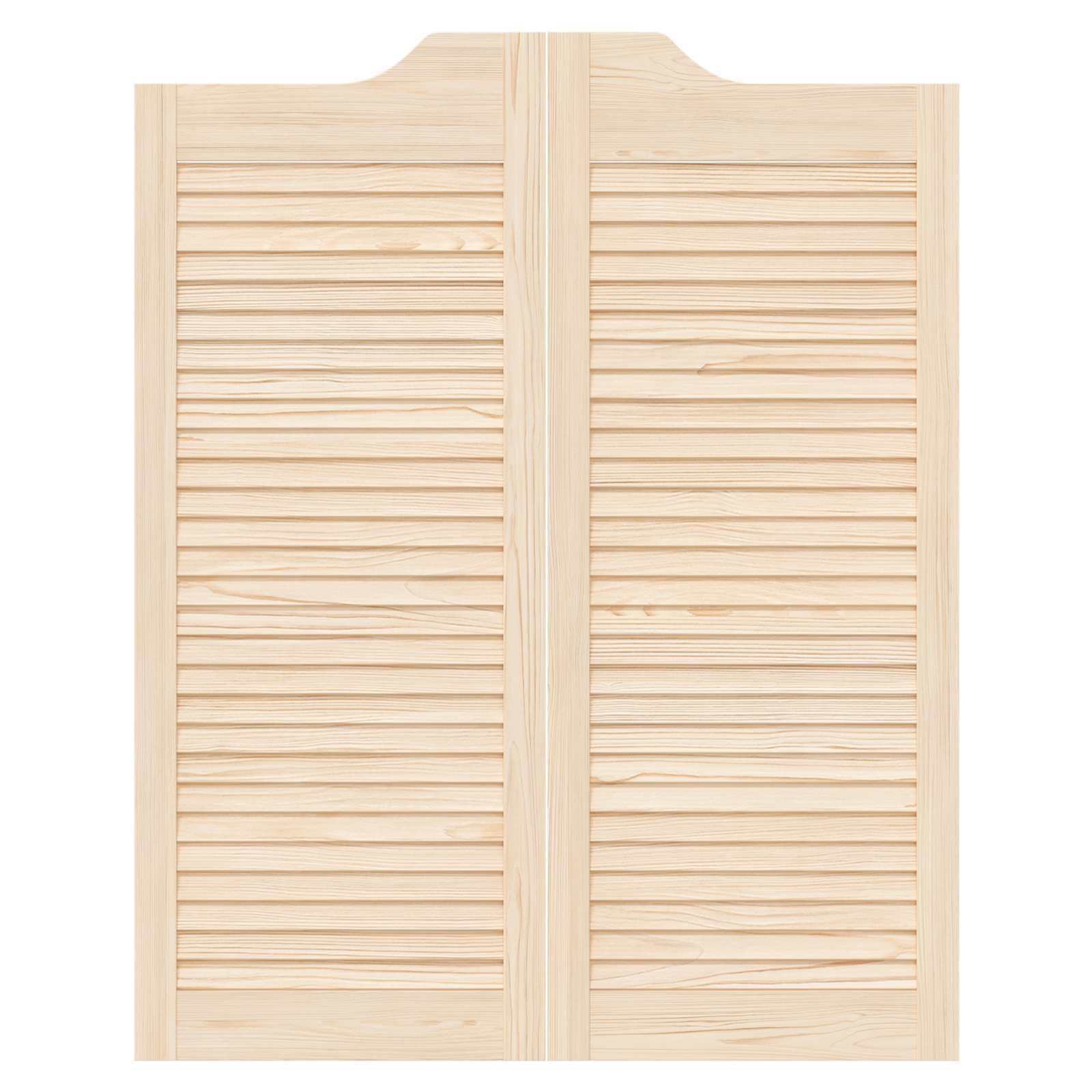 Kääntöovet Luonnollinen 100 X 40 Cm Täysi Mänty