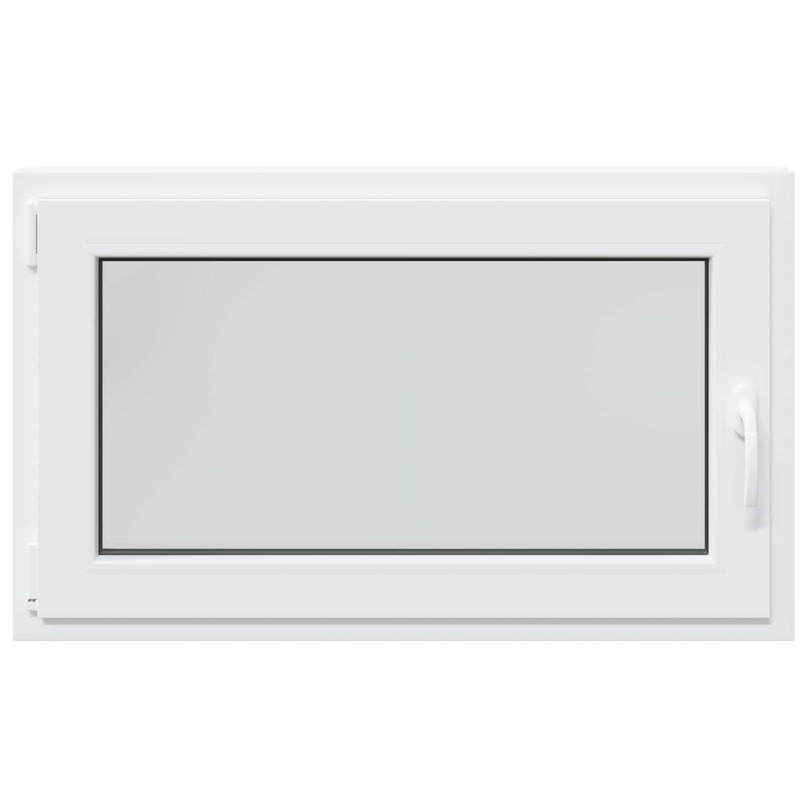 Kellari-Ikkuna Risor 100 X 60 Cm Pvc Ja Lasi Valkoinen