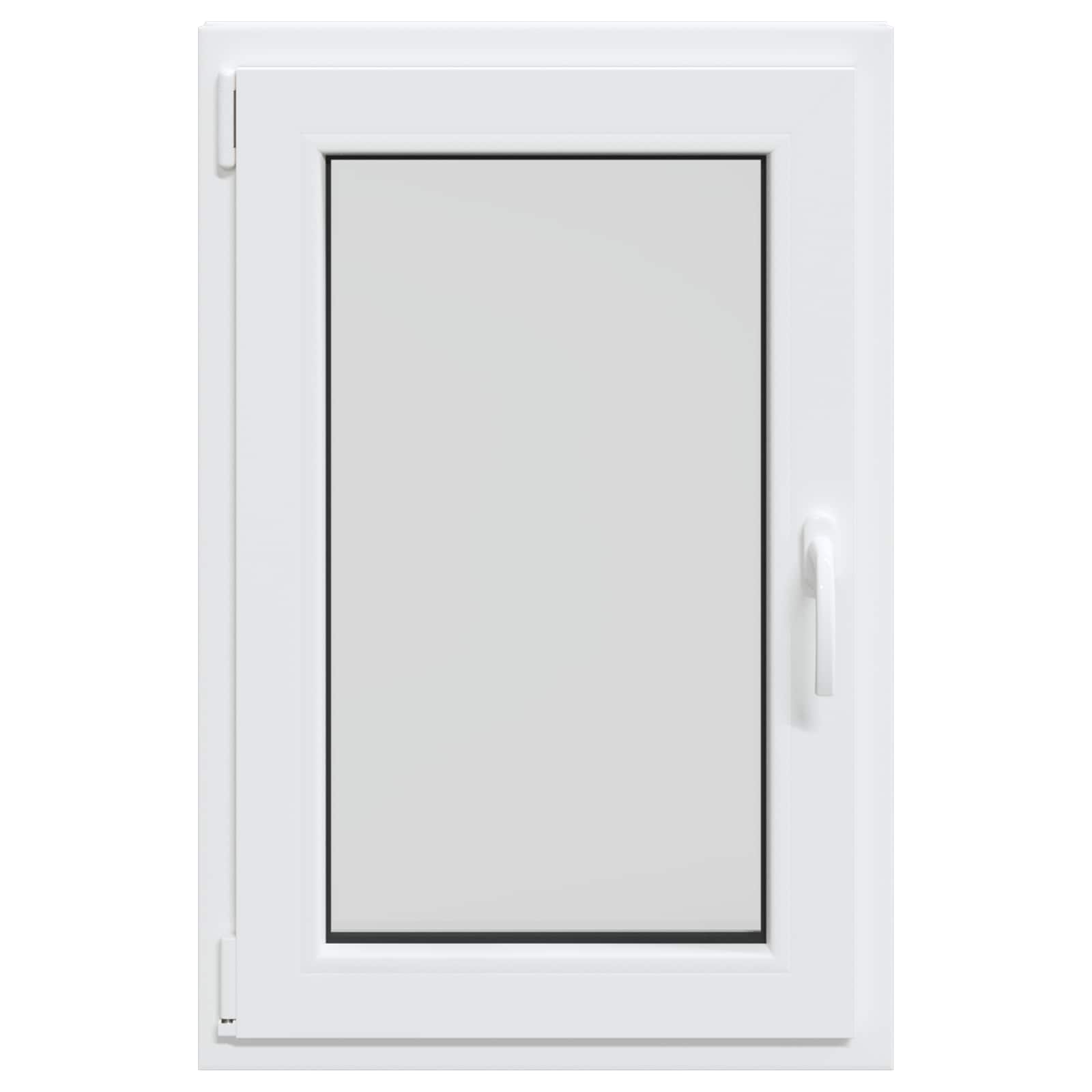 Kellari-Ikkuna Risor 60 X 80 Cm Pvc Ja Lasi Valkoinen