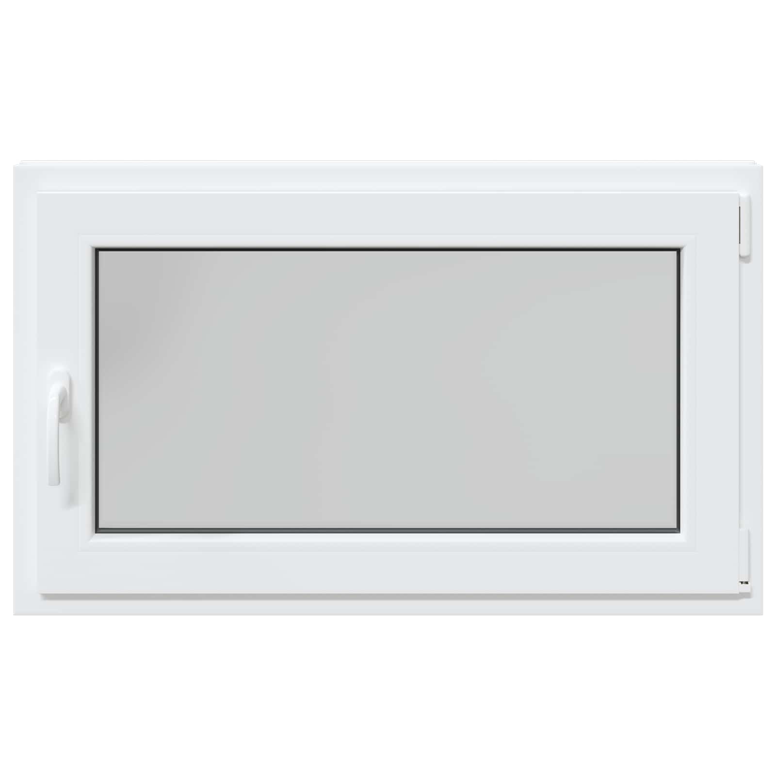 Kellari-Ikkuna Risor 100 X 50 Cm Pvc Ja Lasi Valkoinen