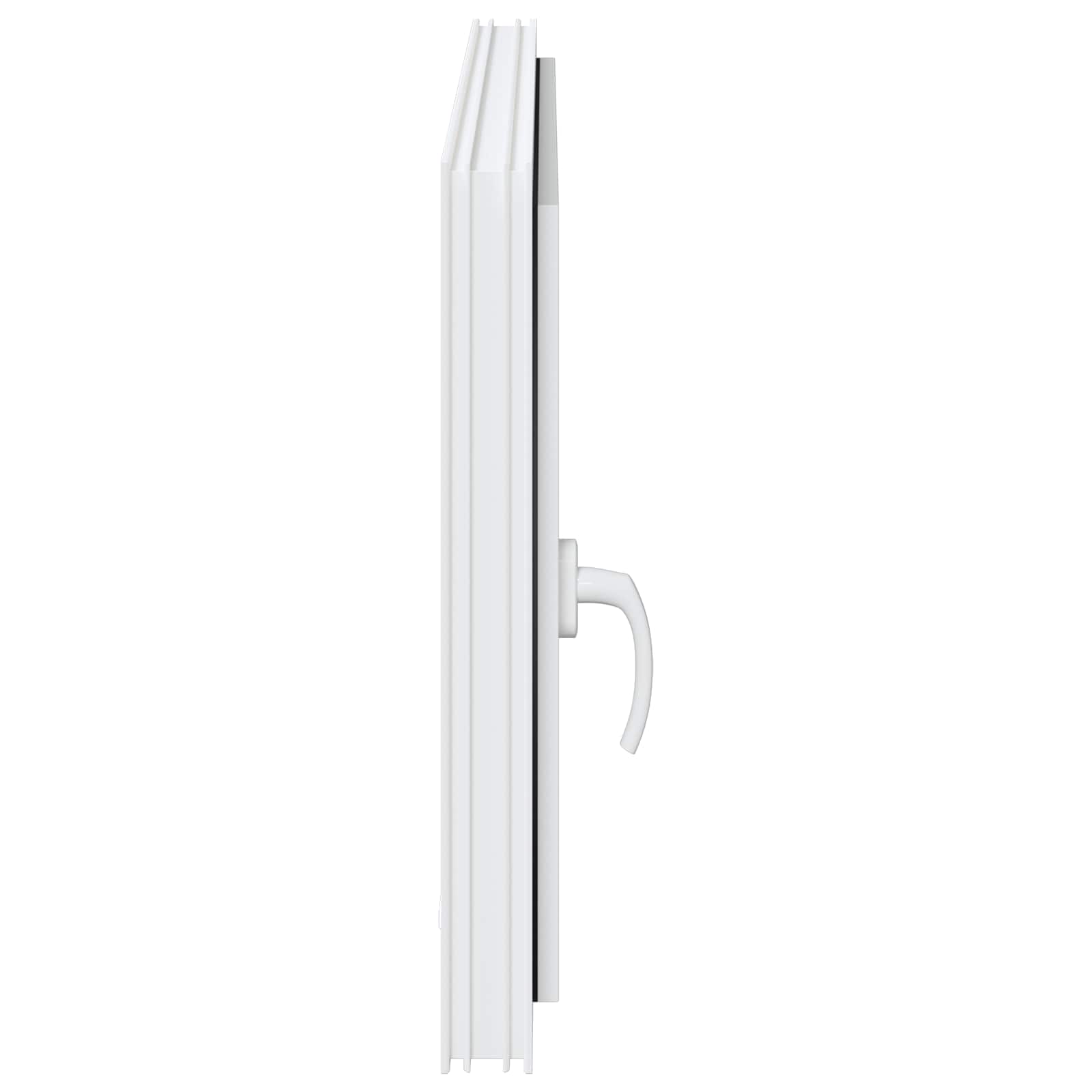 Kellari-Ikkuna Risor 100 X 50 Cm Pvc Ja Lasi Valkoinen