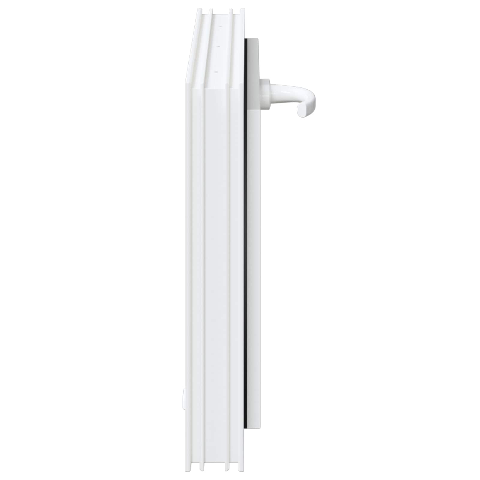 Kellari-Ikkuna Risor 60 X 40 Cm Pvc Ja Lasi Valkoinen