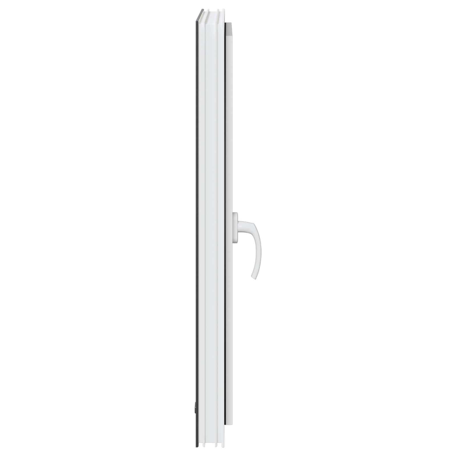 Kellari-Ikkuna Risor 60 X 80 Cm Pvc Ja Lasi Antrasiitti