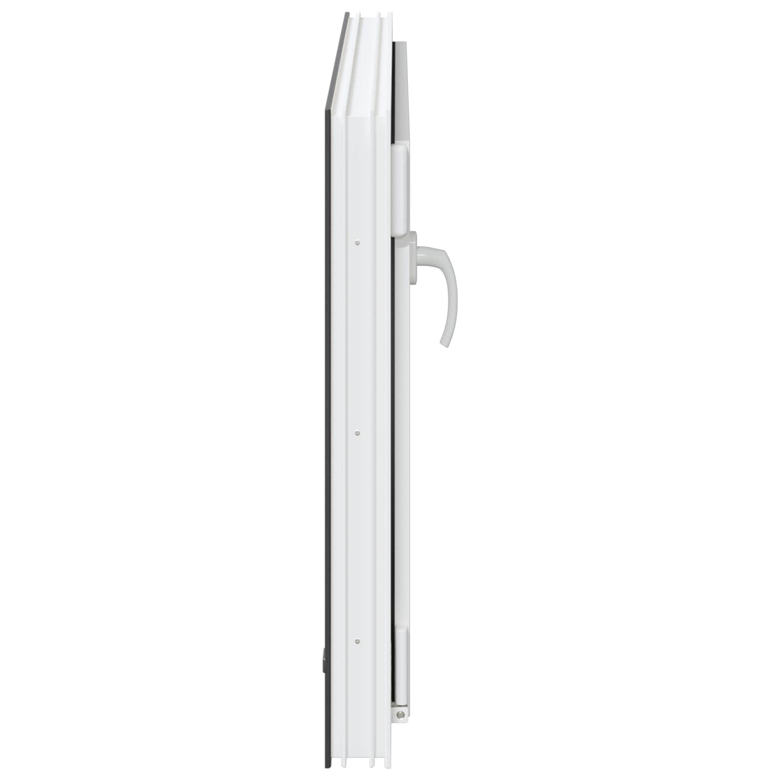 Kellari-Ikkuna Risor 90 X 70 Cm Pvc Ja Lasi Antrasiitti