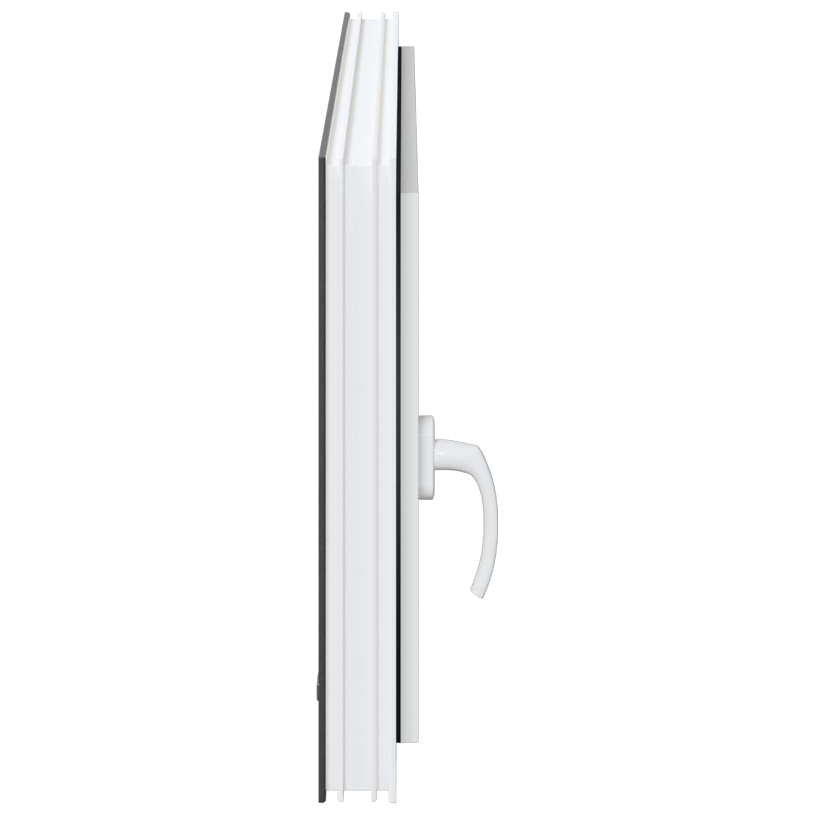 Kellari-Ikkuna Risor 100 X 50 Cm Pvc Ja Lasi Antrasiitti