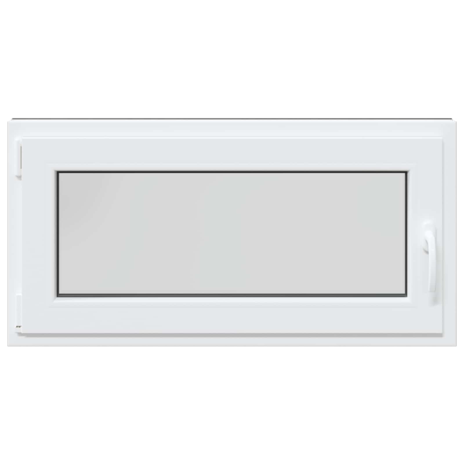 Kellari-Ikkuna Risor 100 X 50 Cm Pvc Ja Lasi Antrasiitti