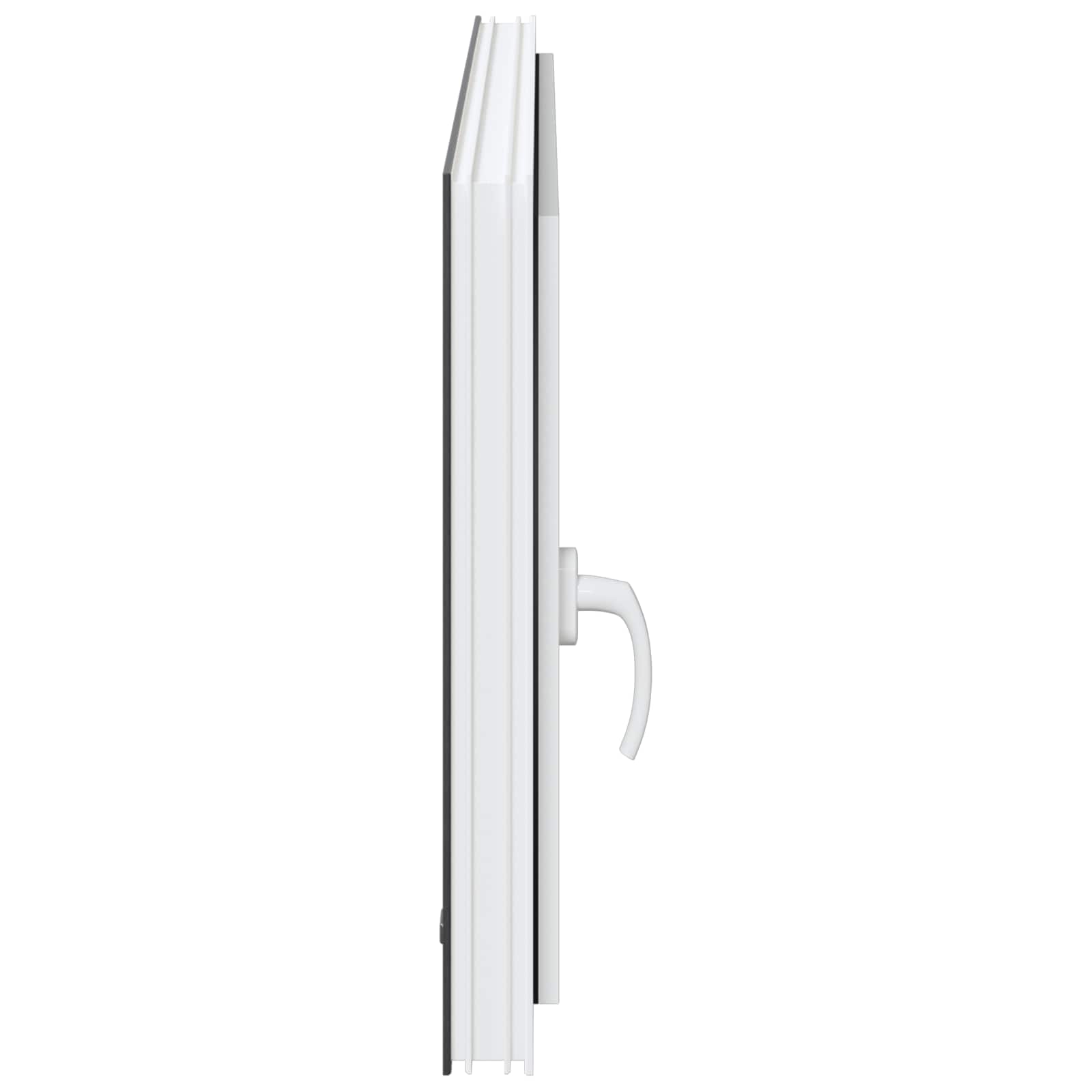 Kellari-Ikkuna Risor 110 X 60 Cm Pvc Ja Lasi Antrasiitti