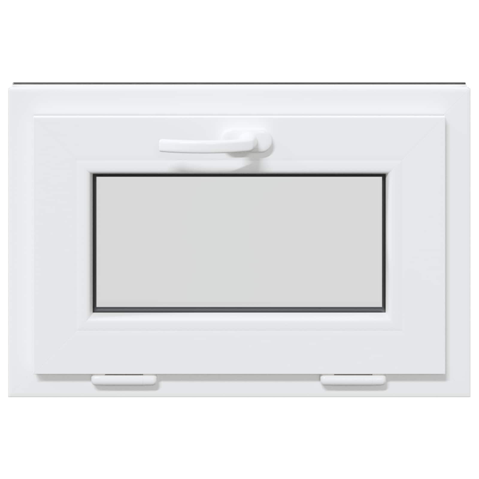 Kellari-Ikkuna Risor 60 X 40 Cm Pvc Ja Lasi Antrasiitti