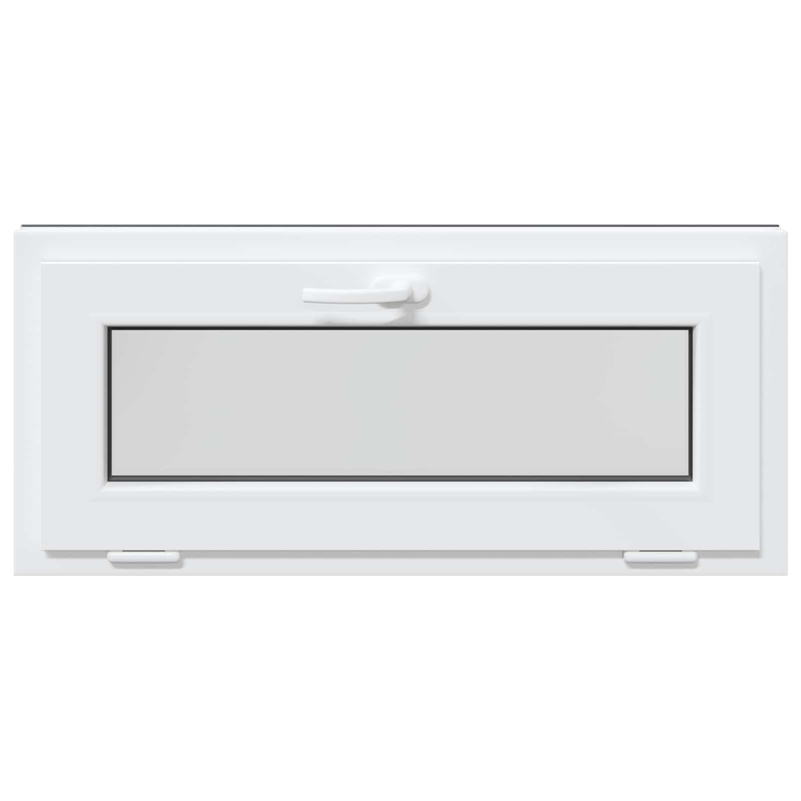 Kellari-Ikkuna Risor 90 X 40 Cm Pvc Ja Lasi Antrasiitti