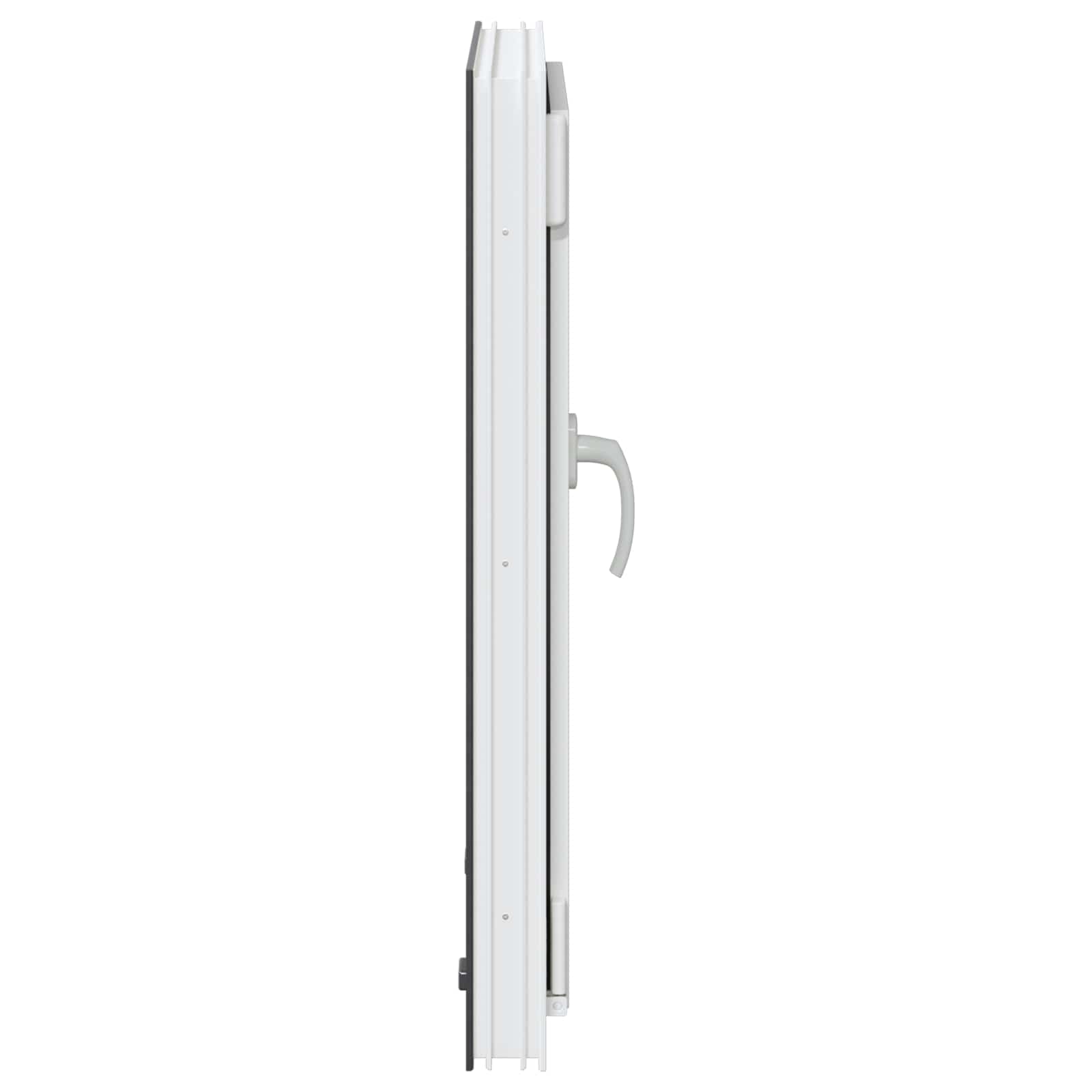 Kellari-Ikkuna Risor 50 X 75 Cm Pvc Ja Lasi Antrasiitti