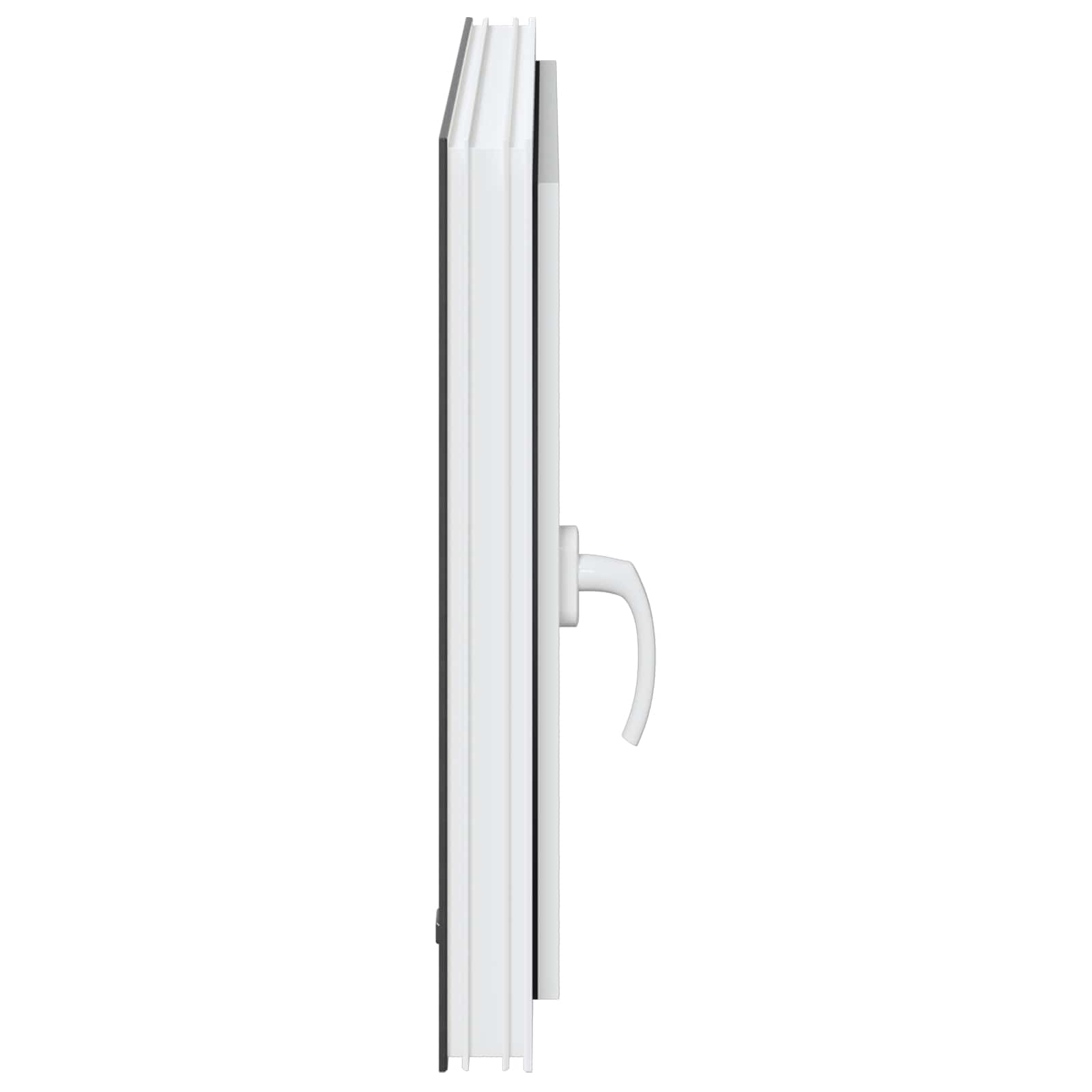 Kellari-Ikkuna Risor 60 X 100 Cm Pvc Ja Lasi Antrasiitti